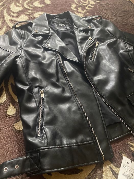 Zara ZARA Leather Jacket 3427/320 | Grailed