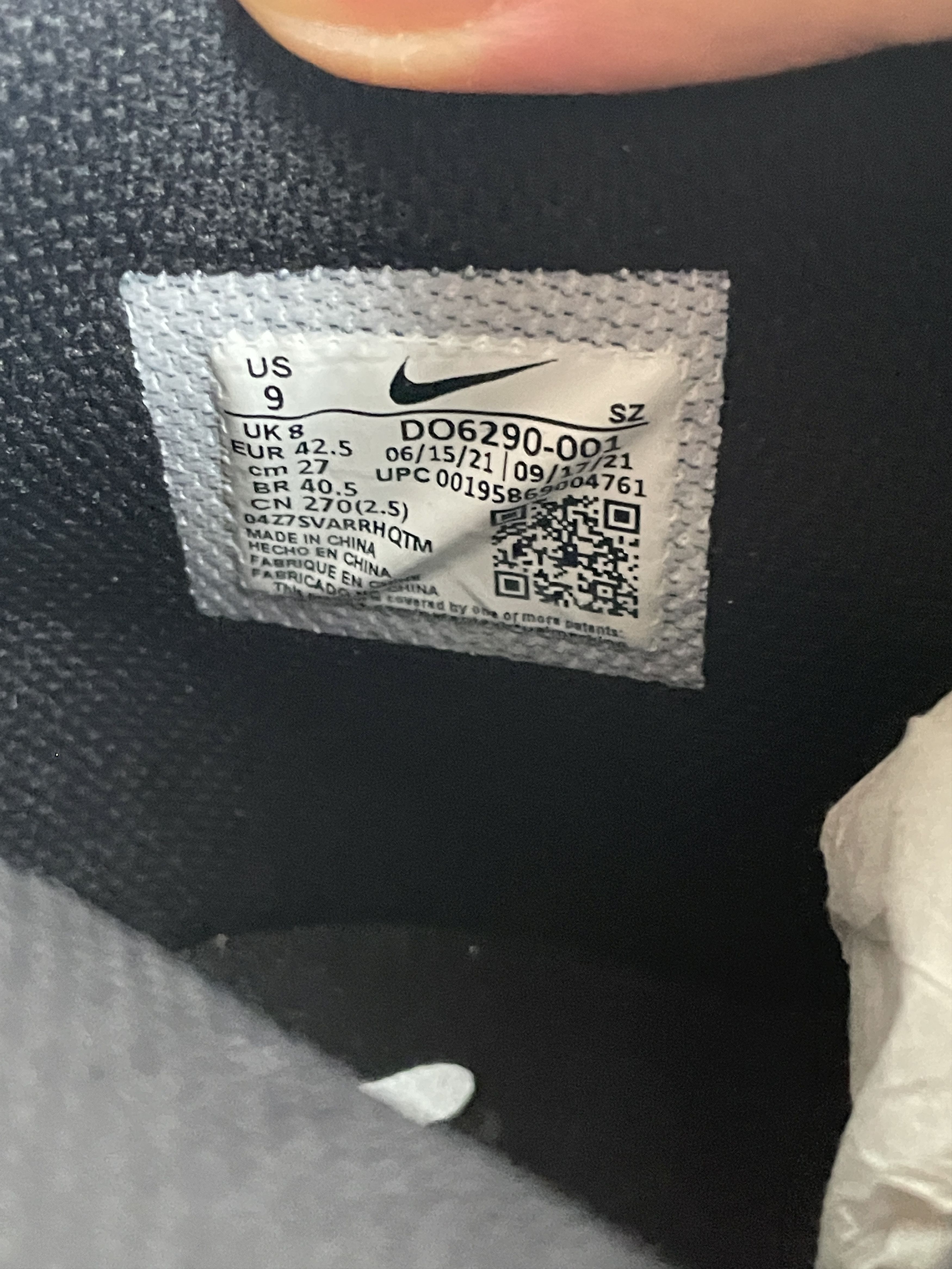 Nike × Off-White Sz 9 - Nike Air Force 1 Mid Off-White Black 2022 DO6290-001 Size US 9 / EU 42 - 10 Thumbnail