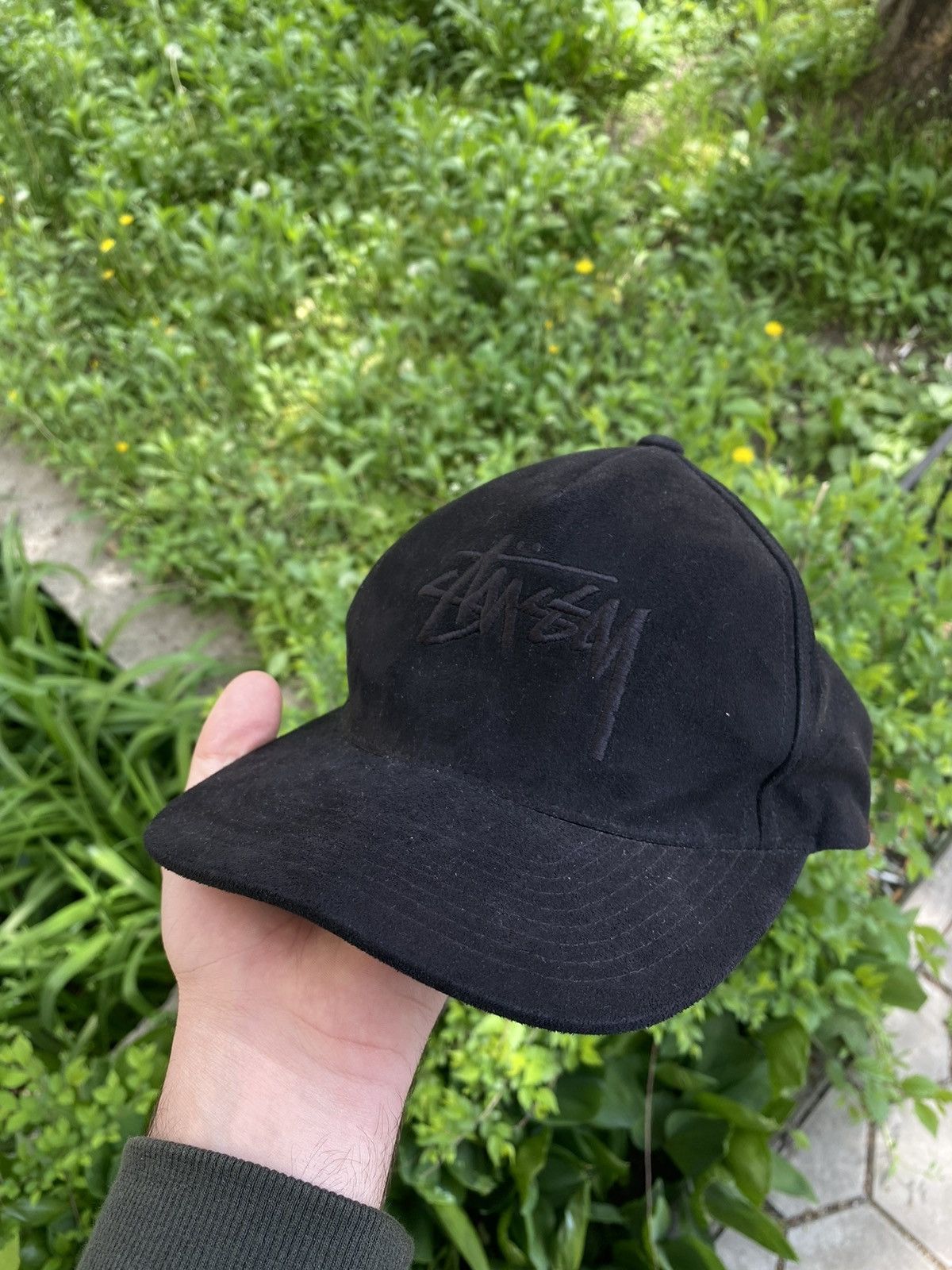 Stussy Mens Vintage Stussy hats cap streetwear y2k rare velour Size ONE SIZE - 4 Thumbnail