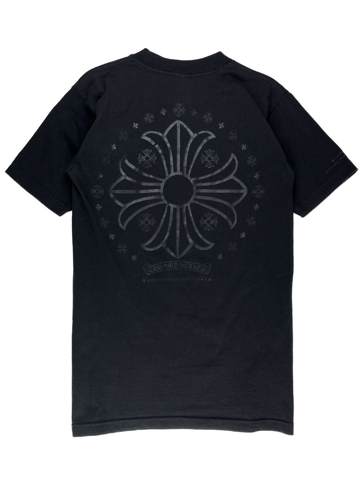 Chrome Hearts Chrome Hearts Tonal Cross Hollywood Logo Pocket Tshirt Size US S / EU 44-46 / 1 - 1 Thumbnail