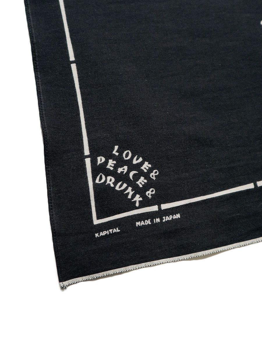 Kapital Kapital Rain Smile Skull Bandana Size ONE SIZE - 4 Thumbnail