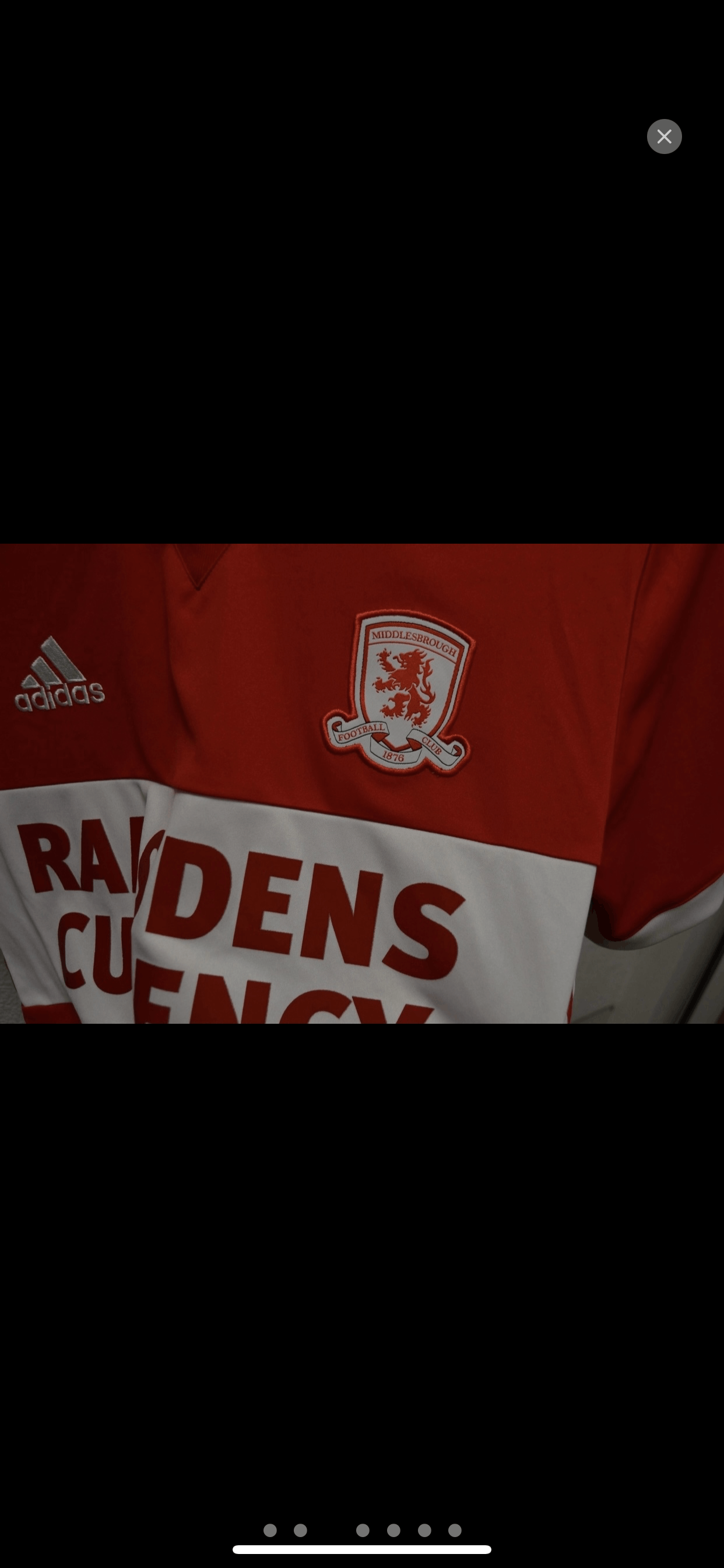 Adidas Middlesbrough Adidas soccer jersey M size red Size US M / EU 48-50 / 2 - 3 Thumbnail