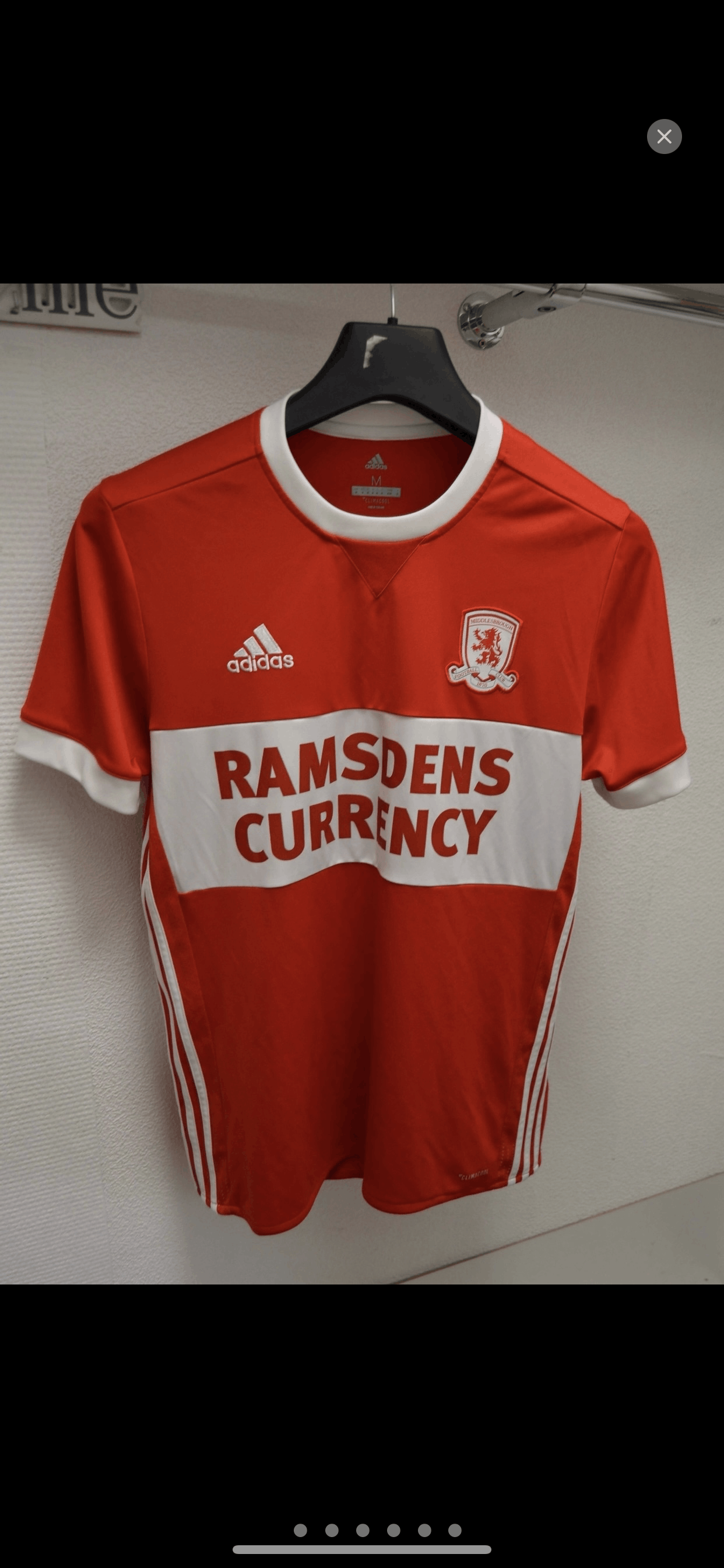 Adidas Middlesbrough Adidas soccer jersey M size red Size US M / EU 48-50 / 2 - 1 Thumbnail