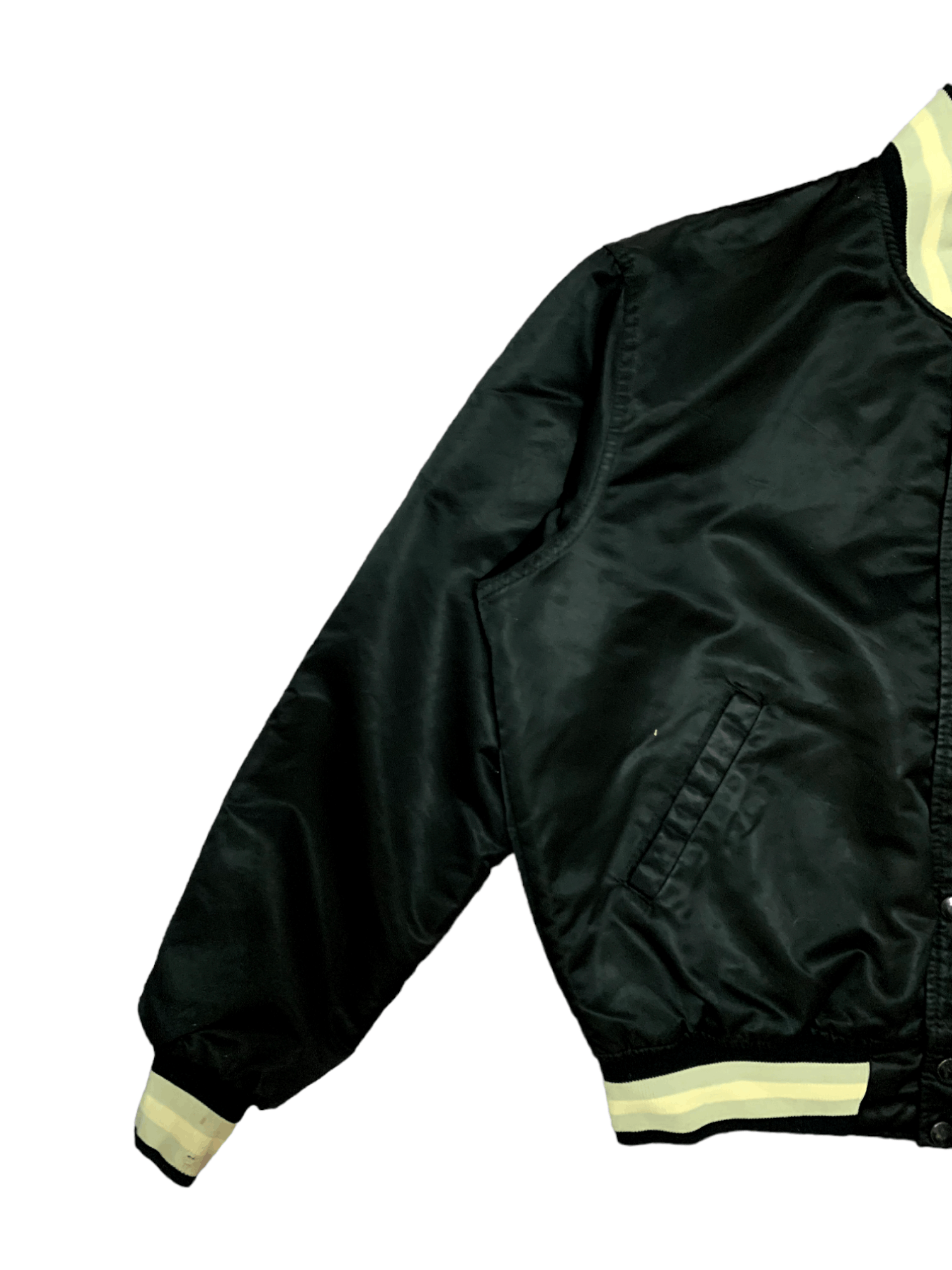 MLB × Starter Vintage 90s Chicago White Sox Satin Varsity Bomber Jacket Size US L / EU 52-54 / 3 - 10 Thumbnail