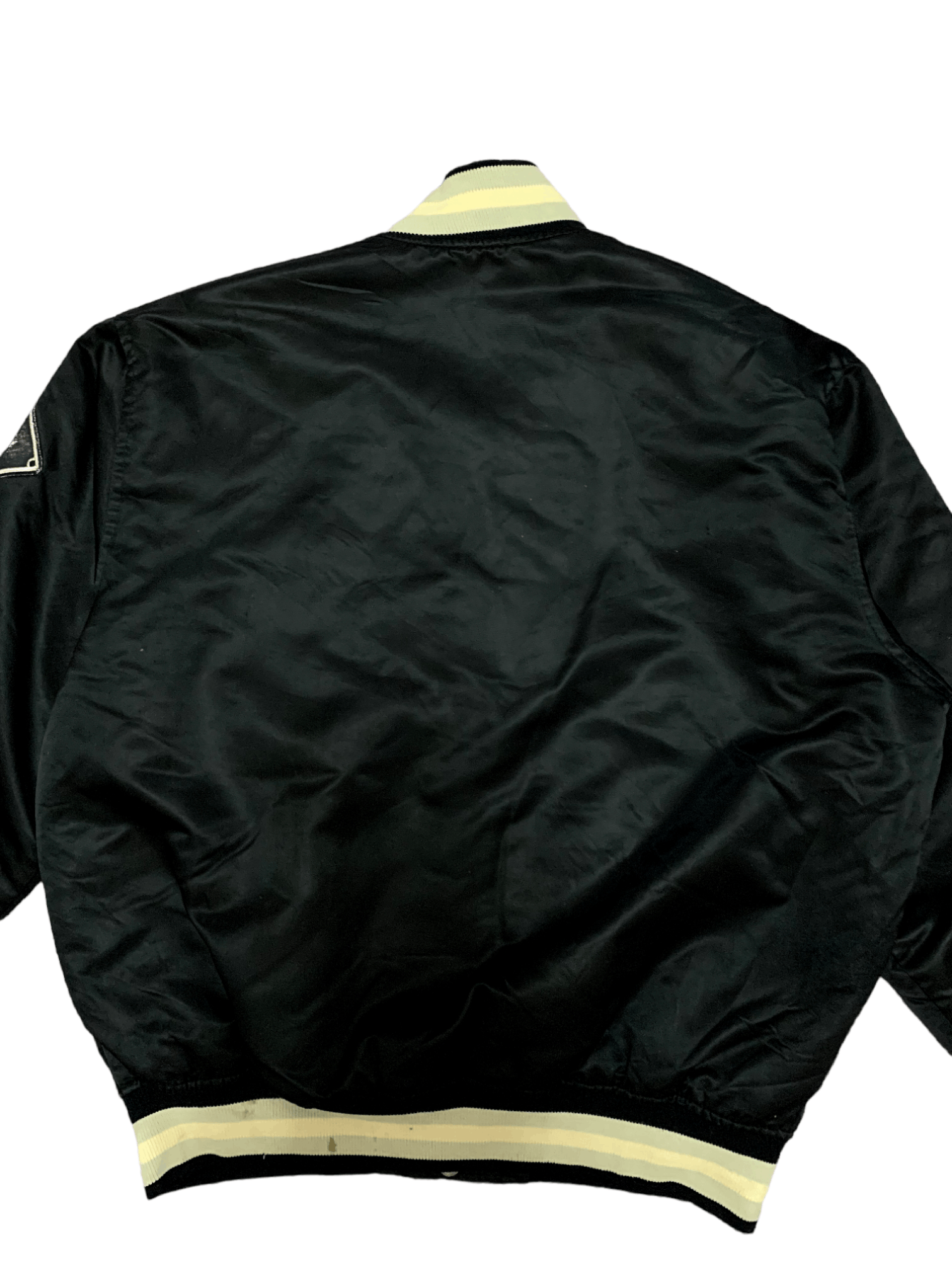 MLB × Starter Vintage 90s Chicago White Sox Satin Varsity Bomber Jacket Size US L / EU 52-54 / 3 - 12 Thumbnail