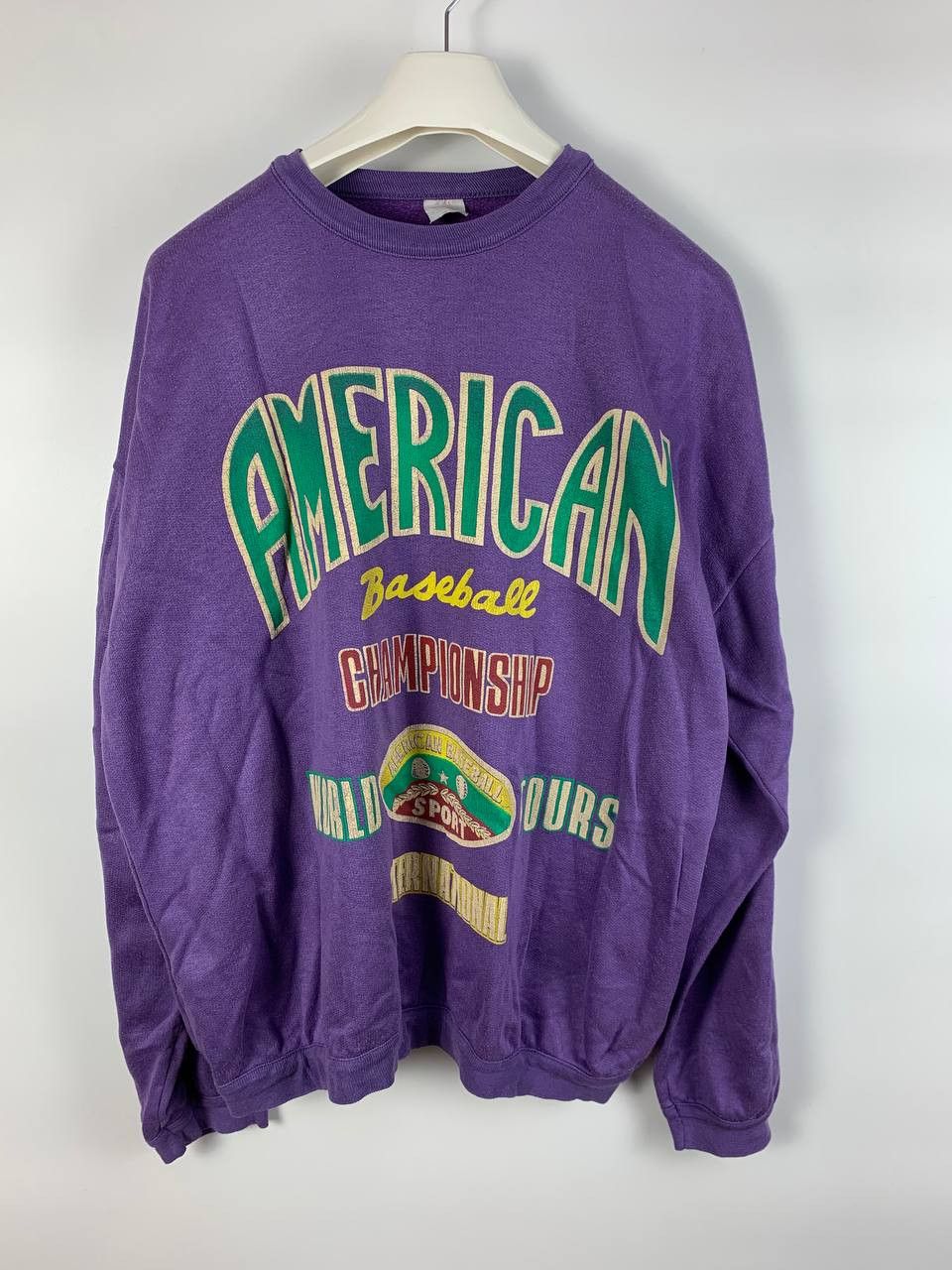Vintage American baseball championship sweatshirt XXL Size US XXL / EU 58 / 5 - 1 Thumbnail