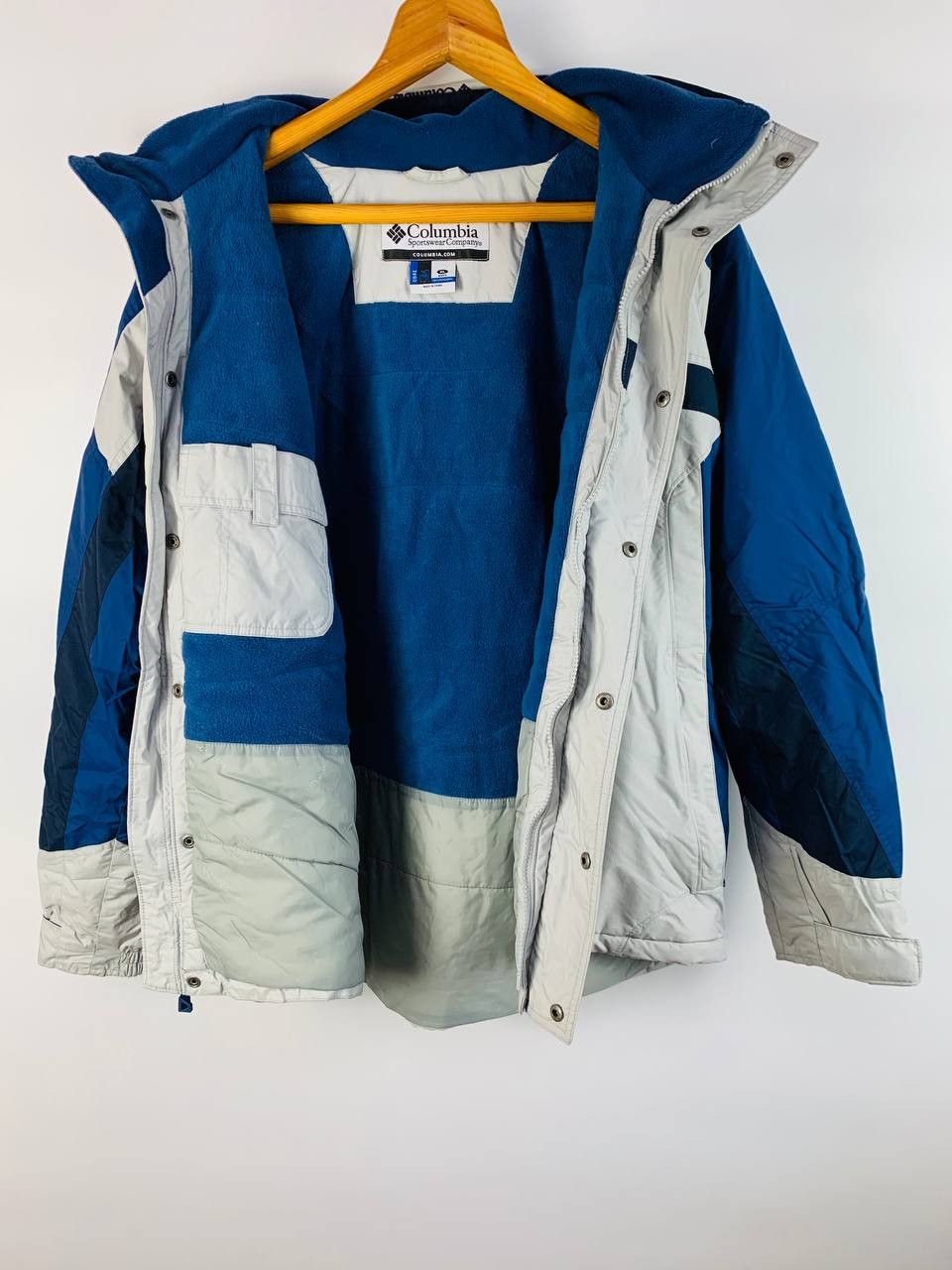 Columbia Columbia down jacket gray blue XL Size US XL / EU 56 / 4 - 16 Thumbnail