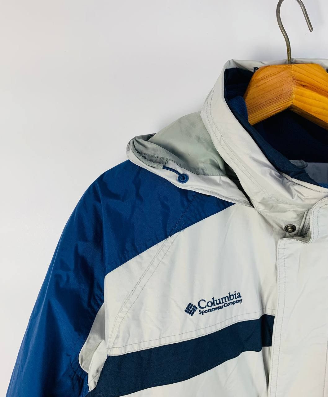 Columbia Columbia down jacket gray blue XL Size US XL / EU 56 / 4 - 2 Thumbnail