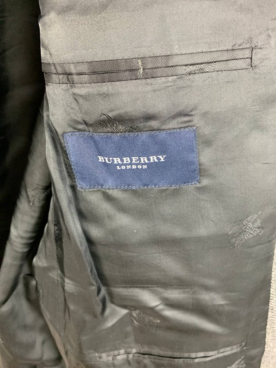 Burberry Burberry vintage blazer grey cotton Size 36S - 7 Thumbnail