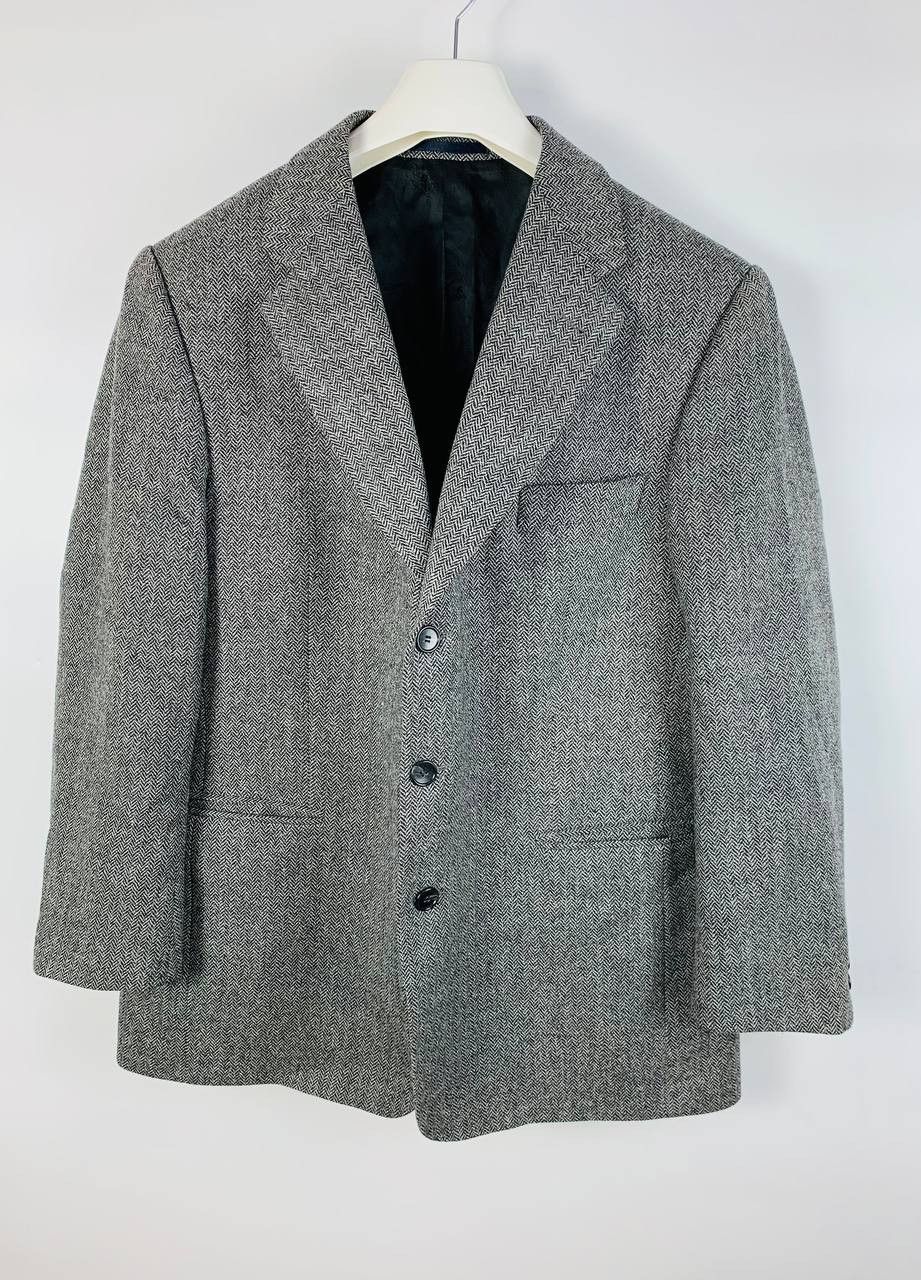 Burberry Burberry vintage blazer grey cotton Size 36S - 1 Thumbnail