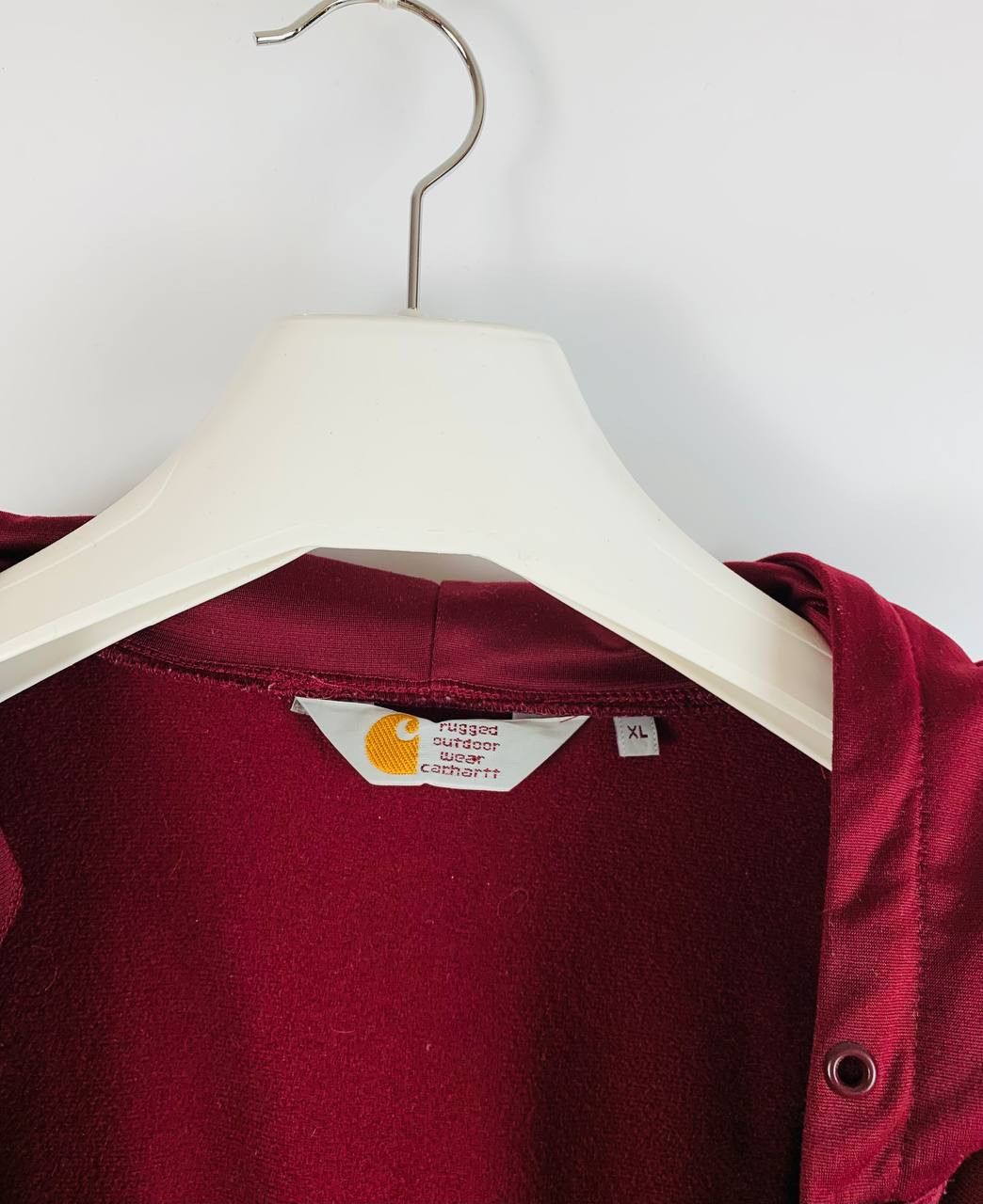 Carhartt Carhartt outdoor wear hoodie Black/Burgundy XL Size US XL / EU 56 / 4 - 14 Thumbnail