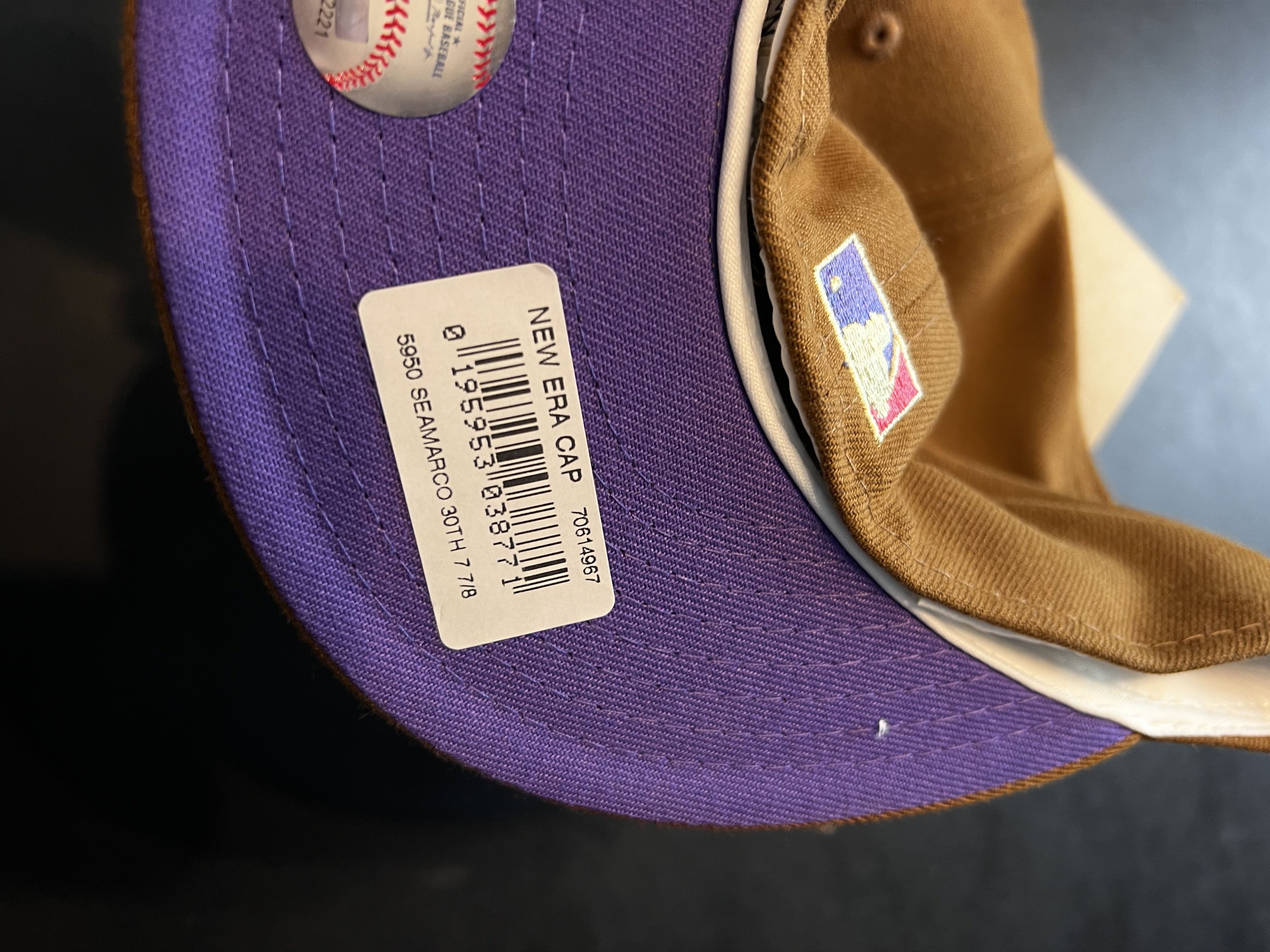 New Era Seattle Mariners 7 7/8 Sorcerers Stone Fam Cap Seattle Size ONE SIZE - 5 Thumbnail