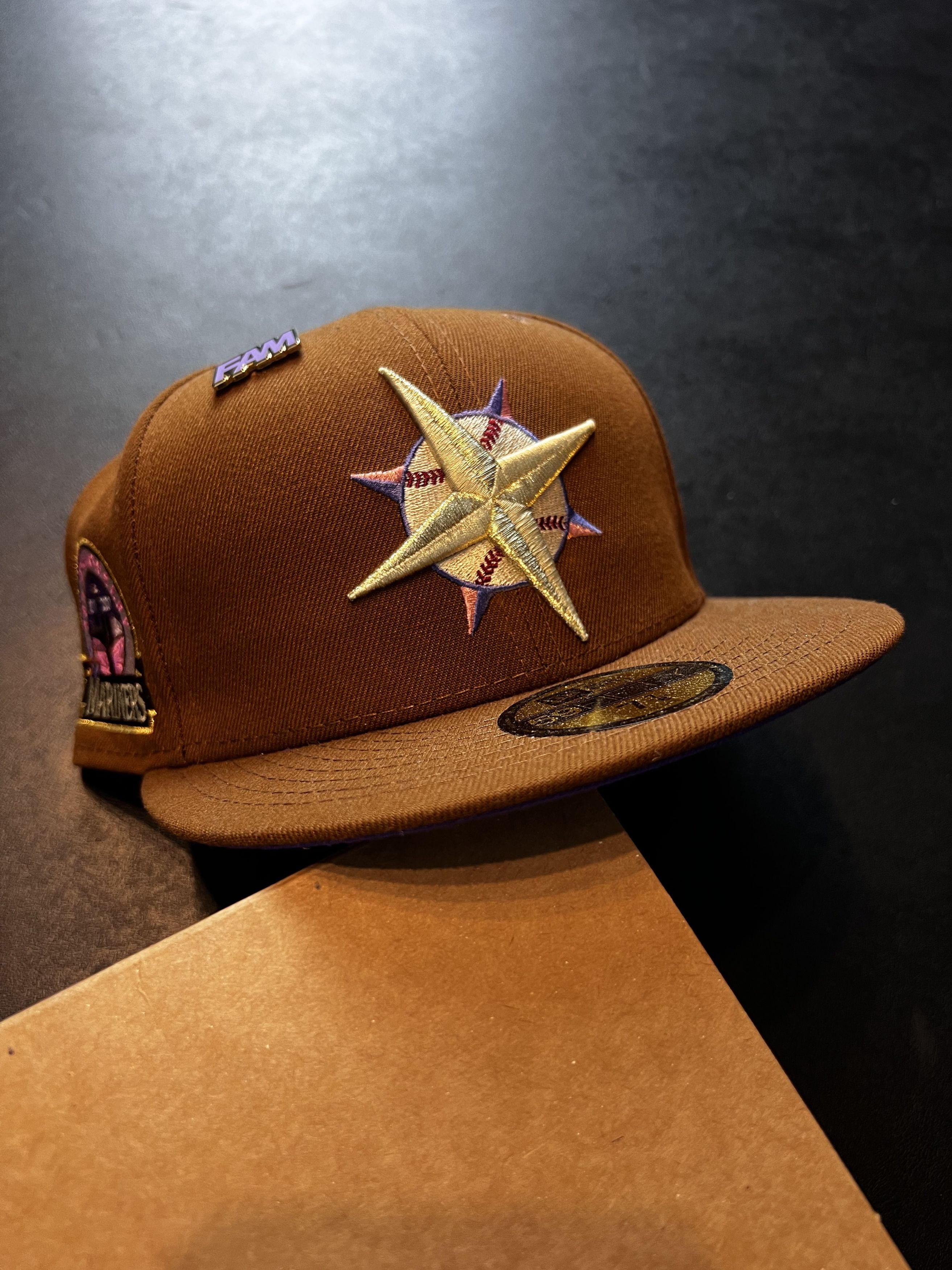 New Era Seattle Mariners 7 7/8 Sorcerers Stone Fam Cap Seattle Size ONE SIZE - 1 Thumbnail