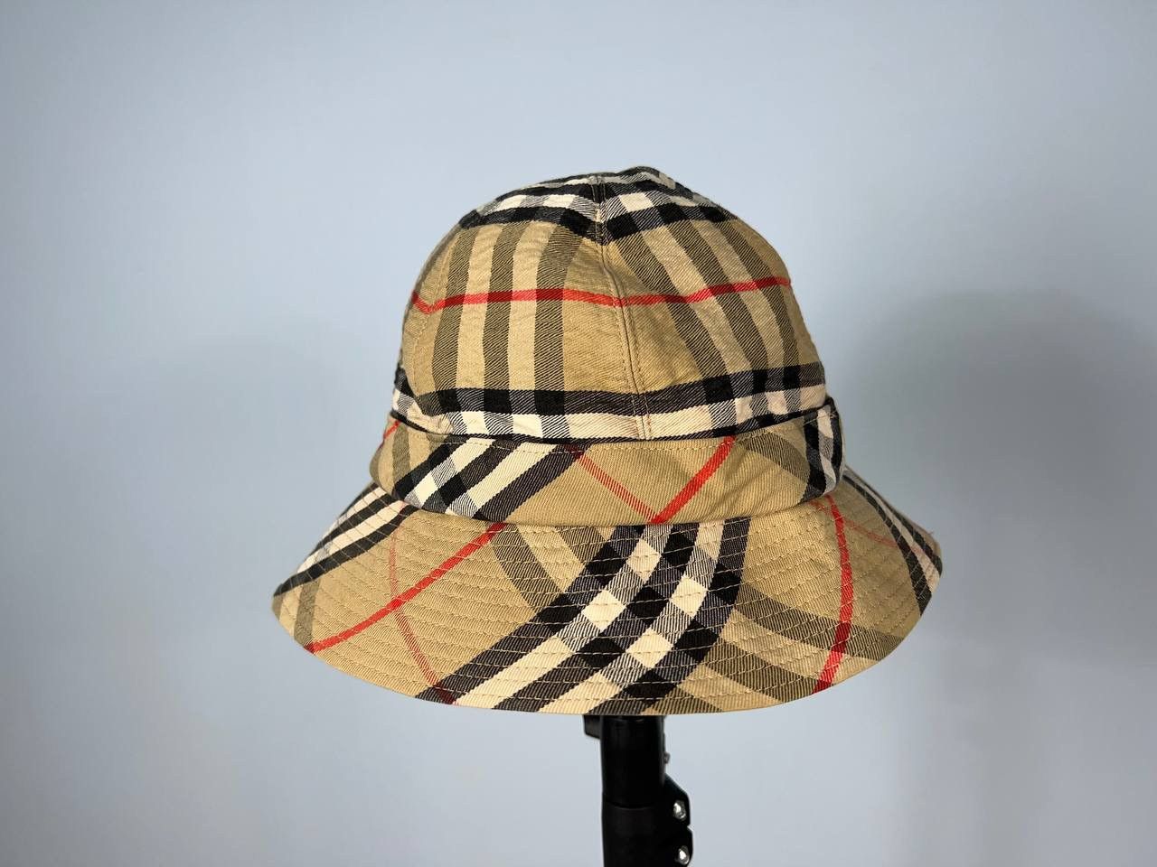 image of Burberry Bucket Hat Nova Check in Brown, Men's