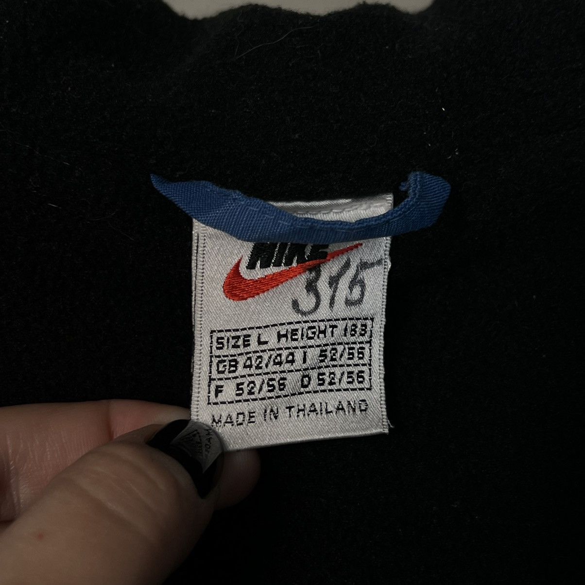 Nike × Vintage •Free shipping• Nike Vintage Anorak 90's Blue Size US L / EU 52-54 / 3 - 19 Thumbnail