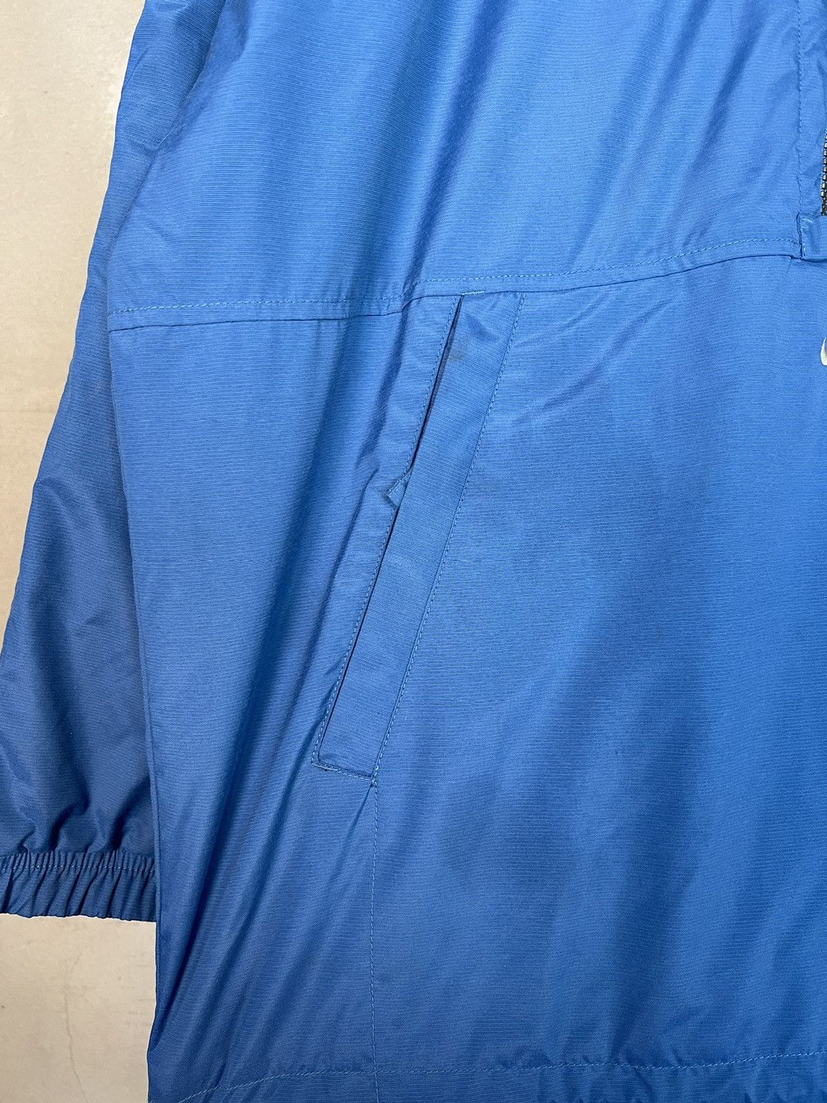Nike × Vintage •Free shipping• Nike Vintage Anorak 90's Blue Size US L / EU 52-54 / 3 - 6 Thumbnail