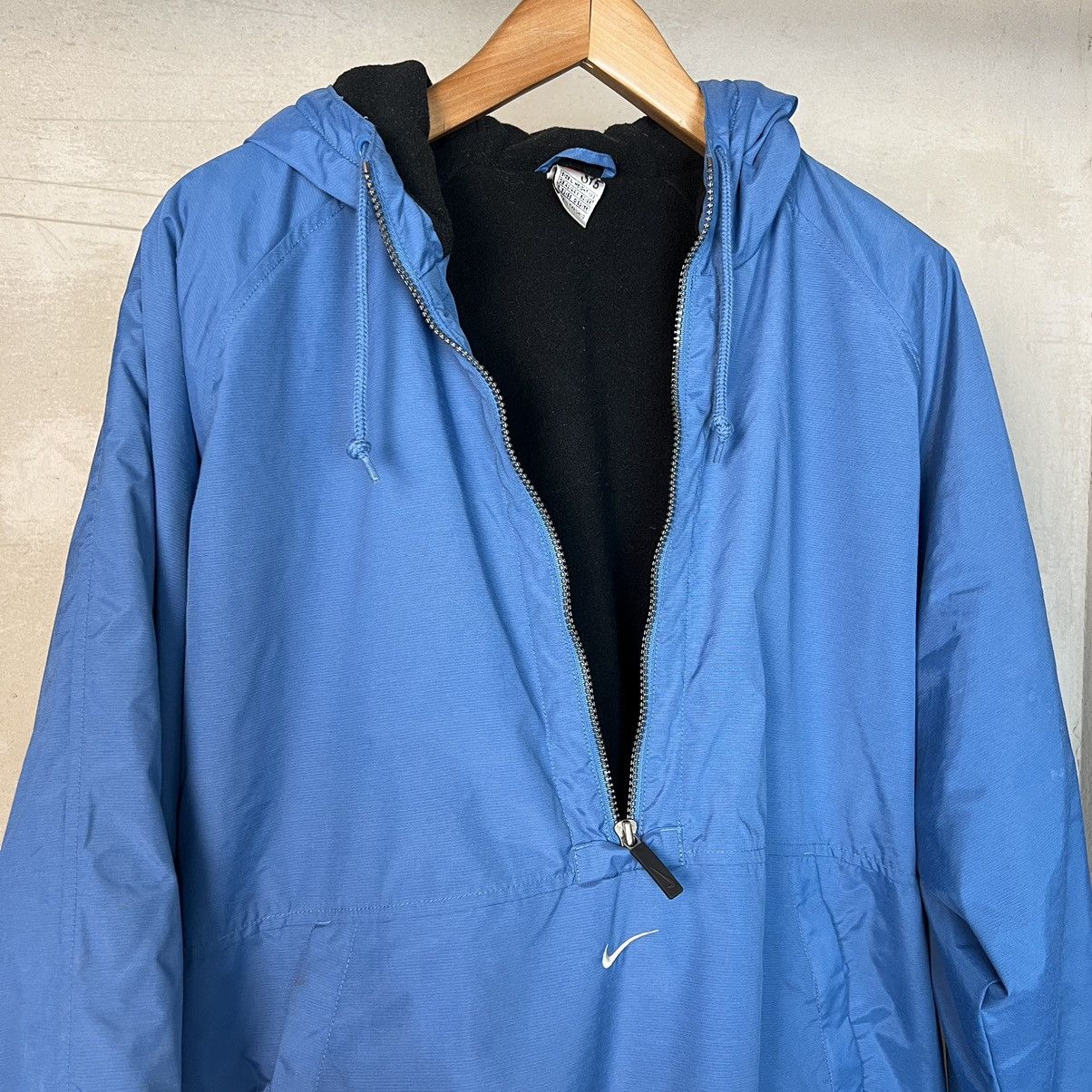 Nike × Vintage •Free shipping• Nike Vintage Anorak 90's Blue Size US L / EU 52-54 / 3 - 16 Thumbnail