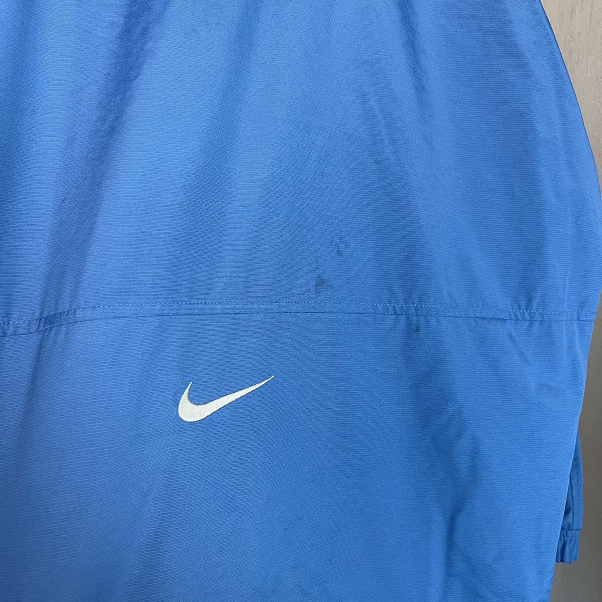 Nike × Vintage •Free shipping• Nike Vintage Anorak 90's Blue Size US L / EU 52-54 / 3 - 15 Thumbnail