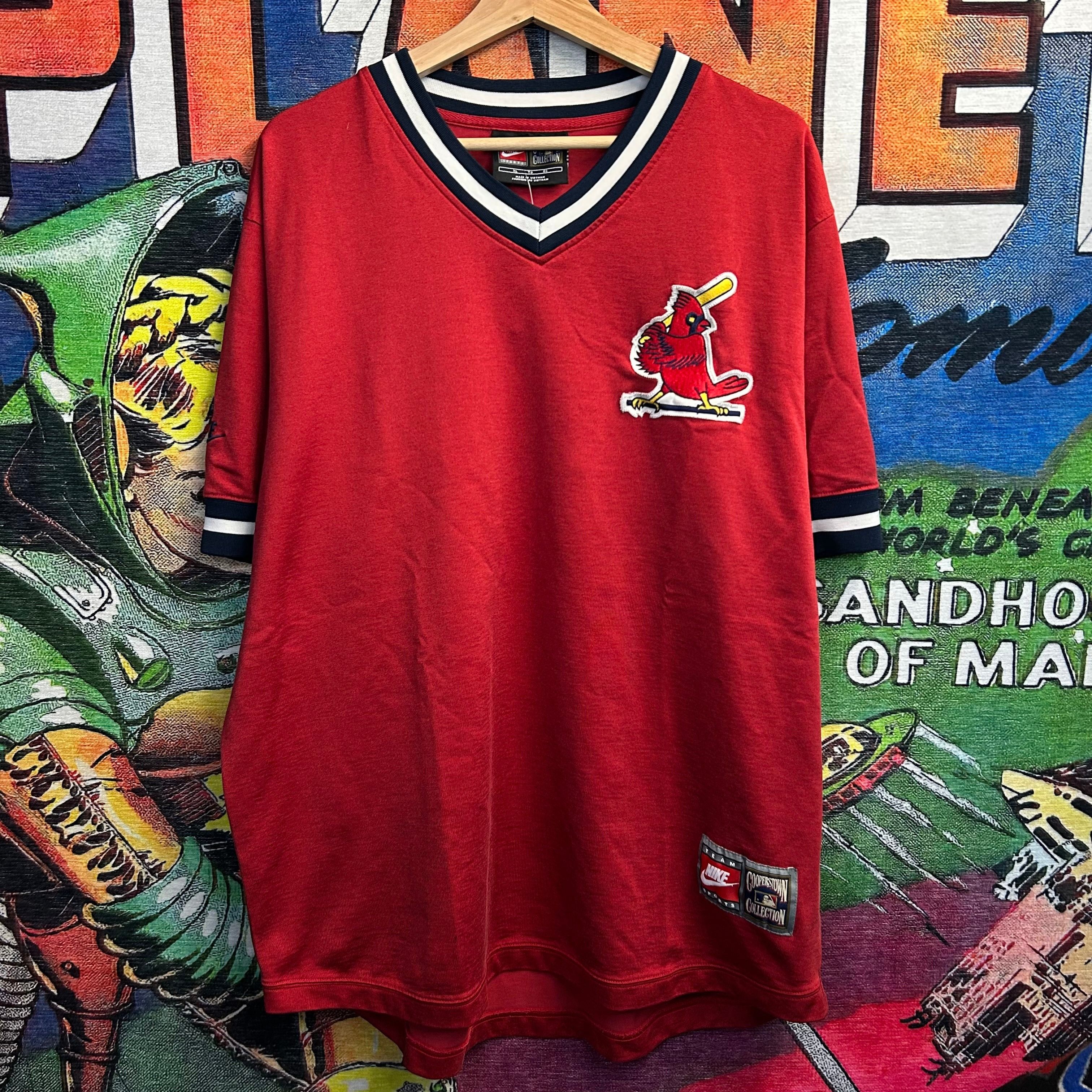 Vintage St. Louis Cardinals MLB Baseball Jersey Black XL -  Israel