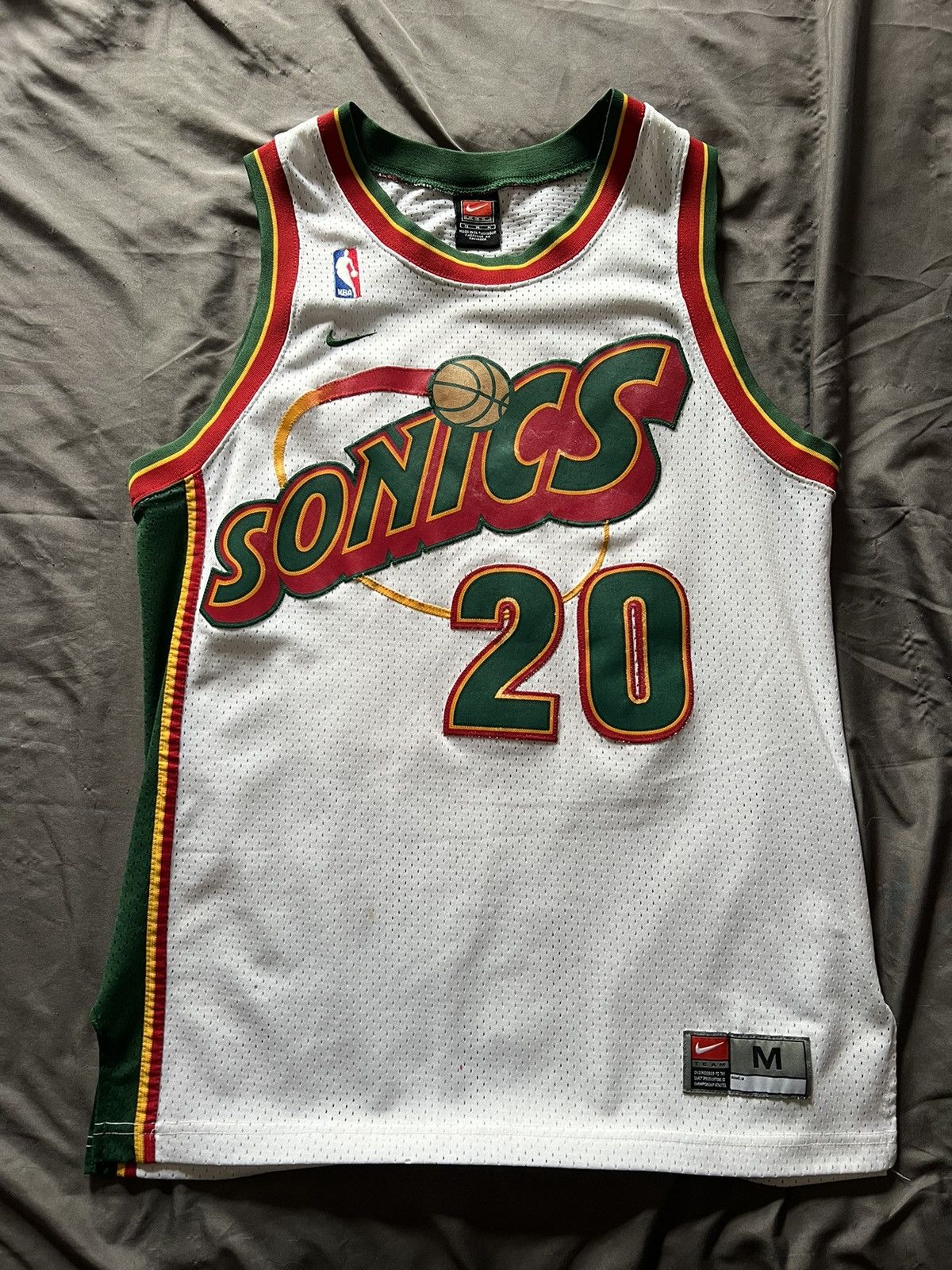 NBA × Nike × Vintage Gary Payton Nike Swingman jersey Medium Size US M / EU 48-50 / 2 - 1 Thumbnail