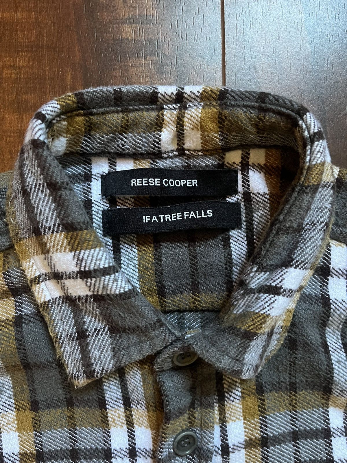 Reese Cooper Flannel Shirt Jacket Size US M / EU 48-50 / 2 - 2 Thumbnail