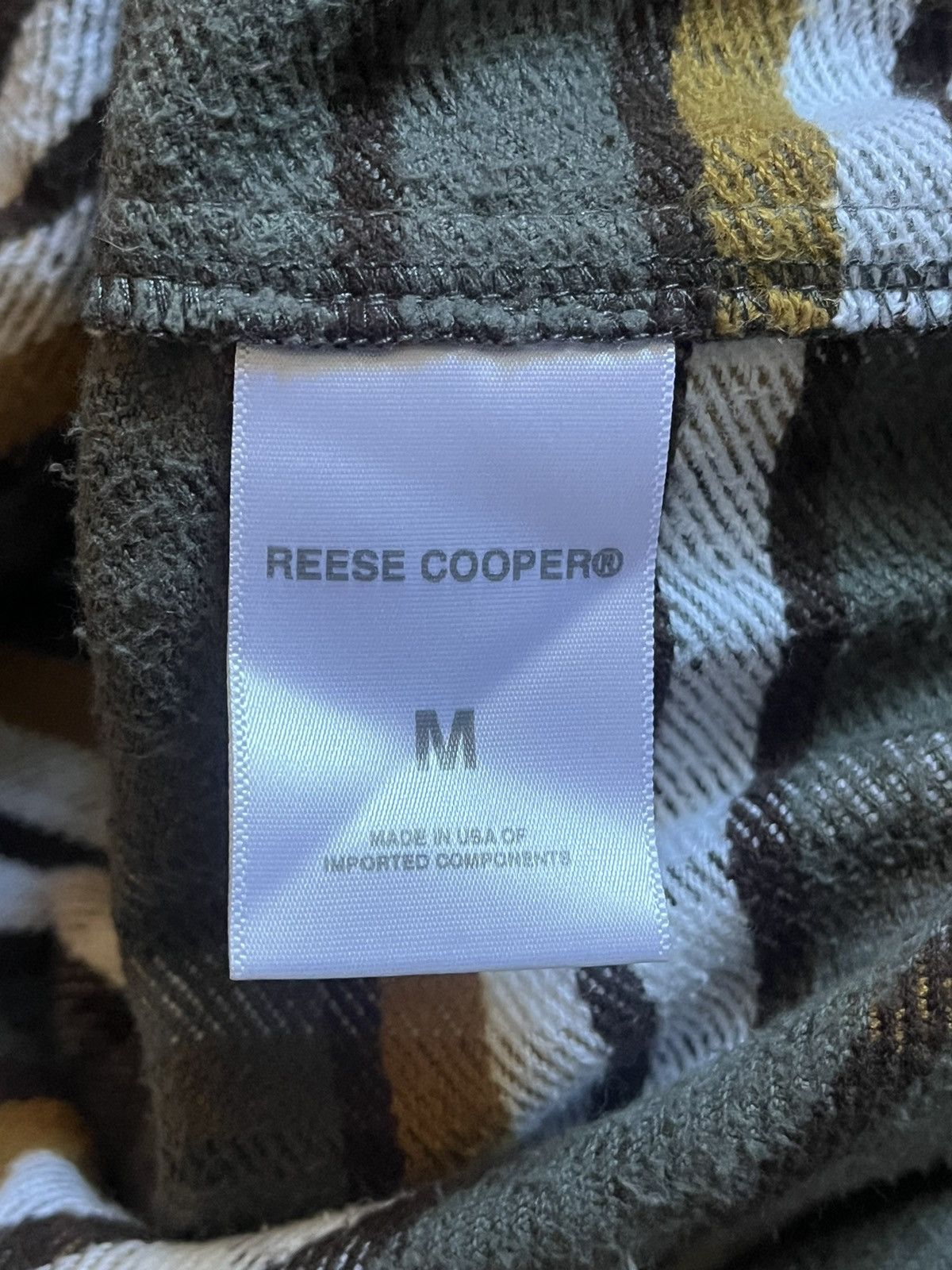 Reese Cooper Flannel Shirt Jacket Size US M / EU 48-50 / 2 - 5 Thumbnail