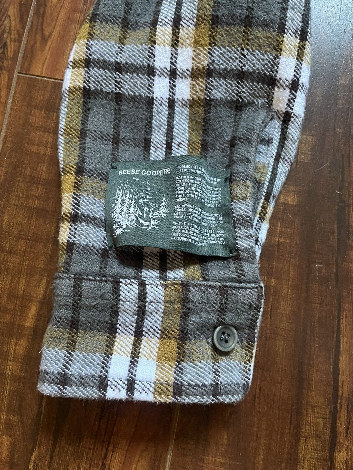 Reese Cooper Flannel Shirt Jacket Size US M / EU 48-50 / 2 - 4 Thumbnail