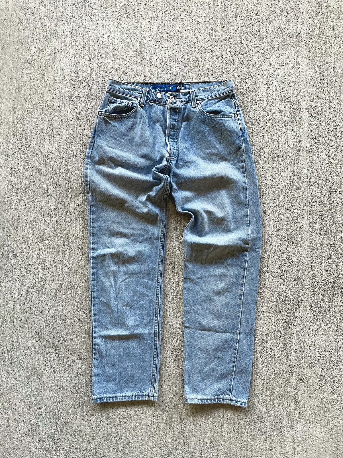 Levi's 90s Levi’s Silver Tab Baggy Jeans Size US 32 / EU 48 - 3 Thumbnail
