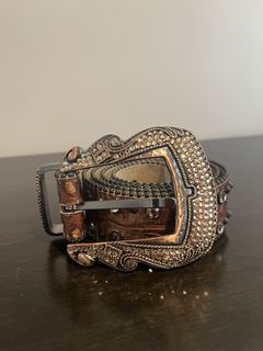 b.b. Simon Fully Loaded 'Numbers' Swarovski Crystal Belt