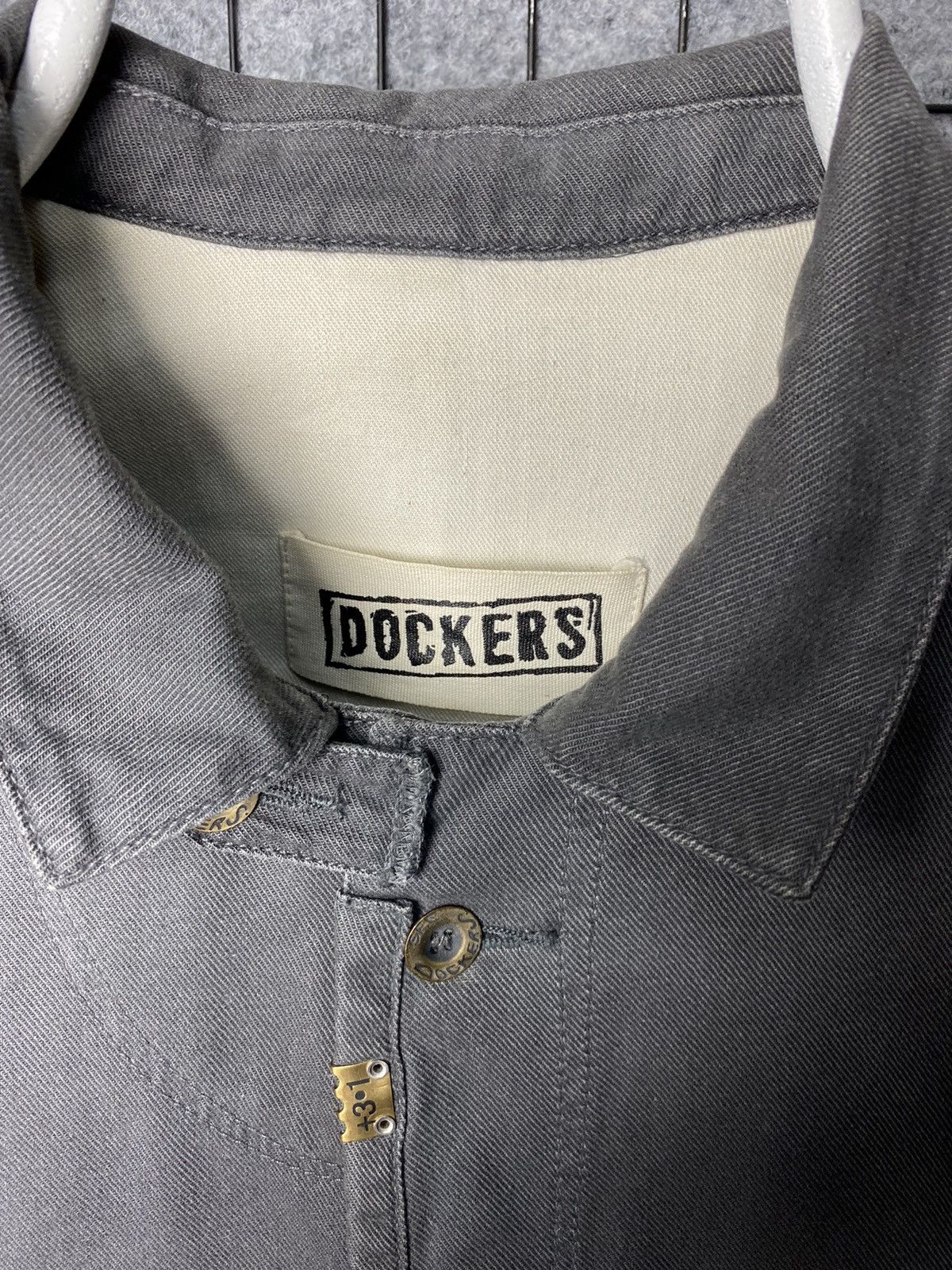 Dockers Dockers Vintage Distressed Workwear Light Jacket Size XL Size US XL / EU 56 / 4 - 2 Thumbnail