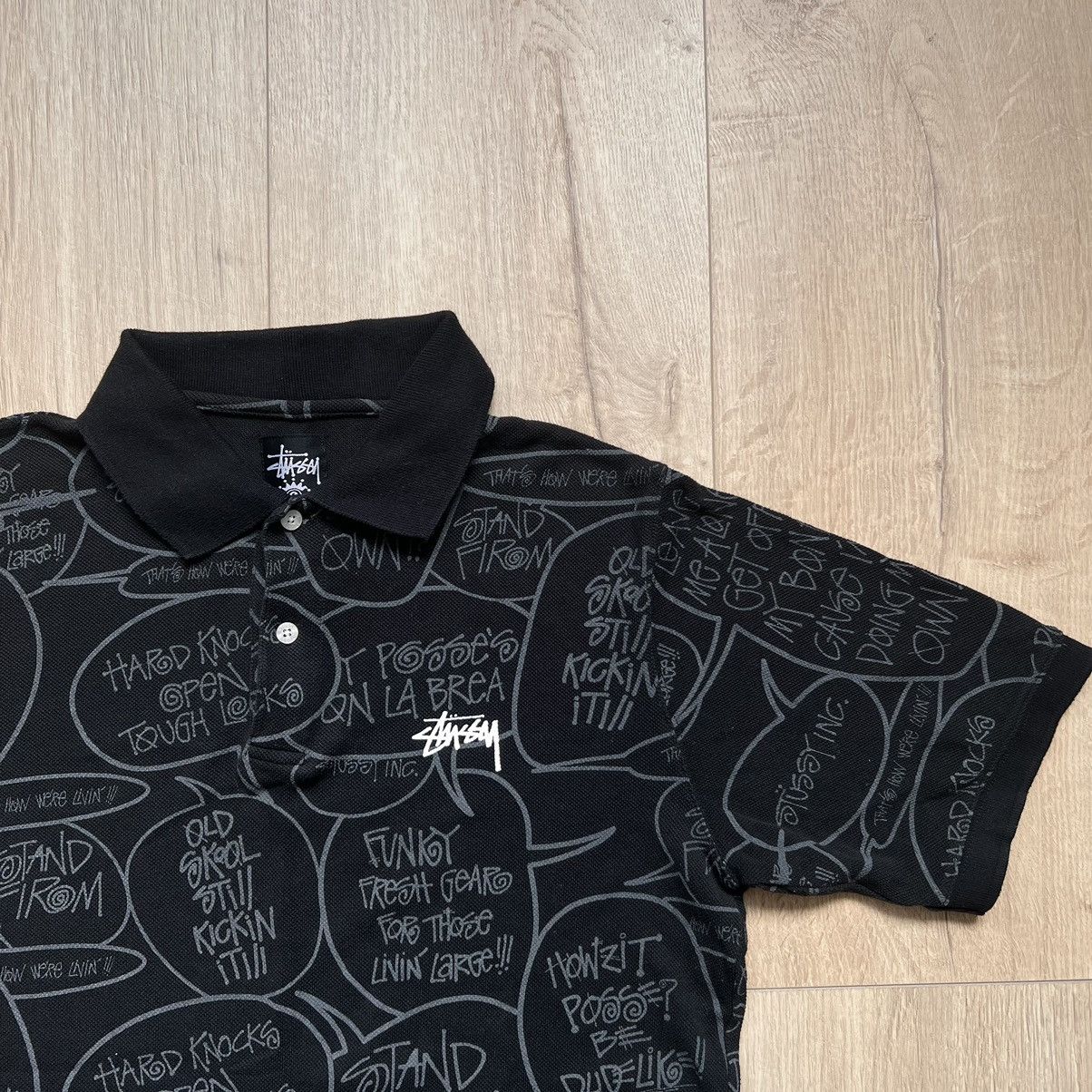【archive】00s old Stussy Black Polo-shirt archive】00s old Stussy Black Polo-shirt Polo Stussy | eBay
