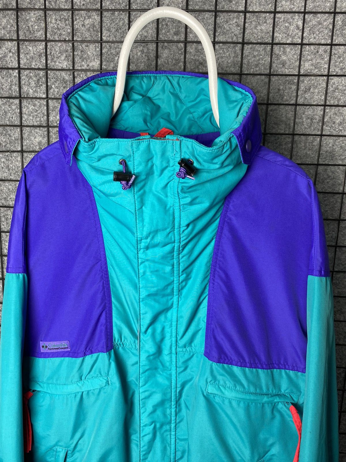 Columbia Columbia Vamoose 90s Nylon Colorblock Light Jacket Size XL Size US XL / EU 56 / 4 - 2 Thumbnail