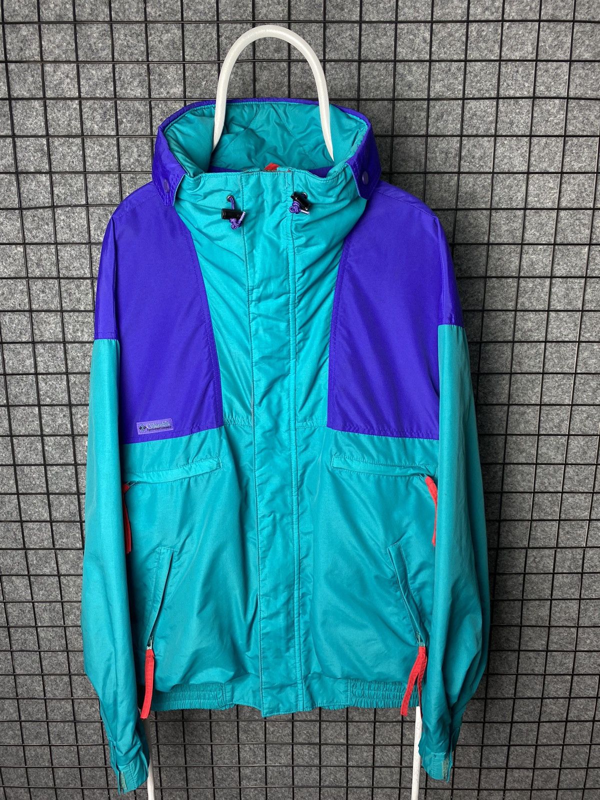 Columbia Columbia Vamoose 90s Nylon Colorblock Light Jacket Size XL Size US XL / EU 56 / 4 - 1 Thumbnail