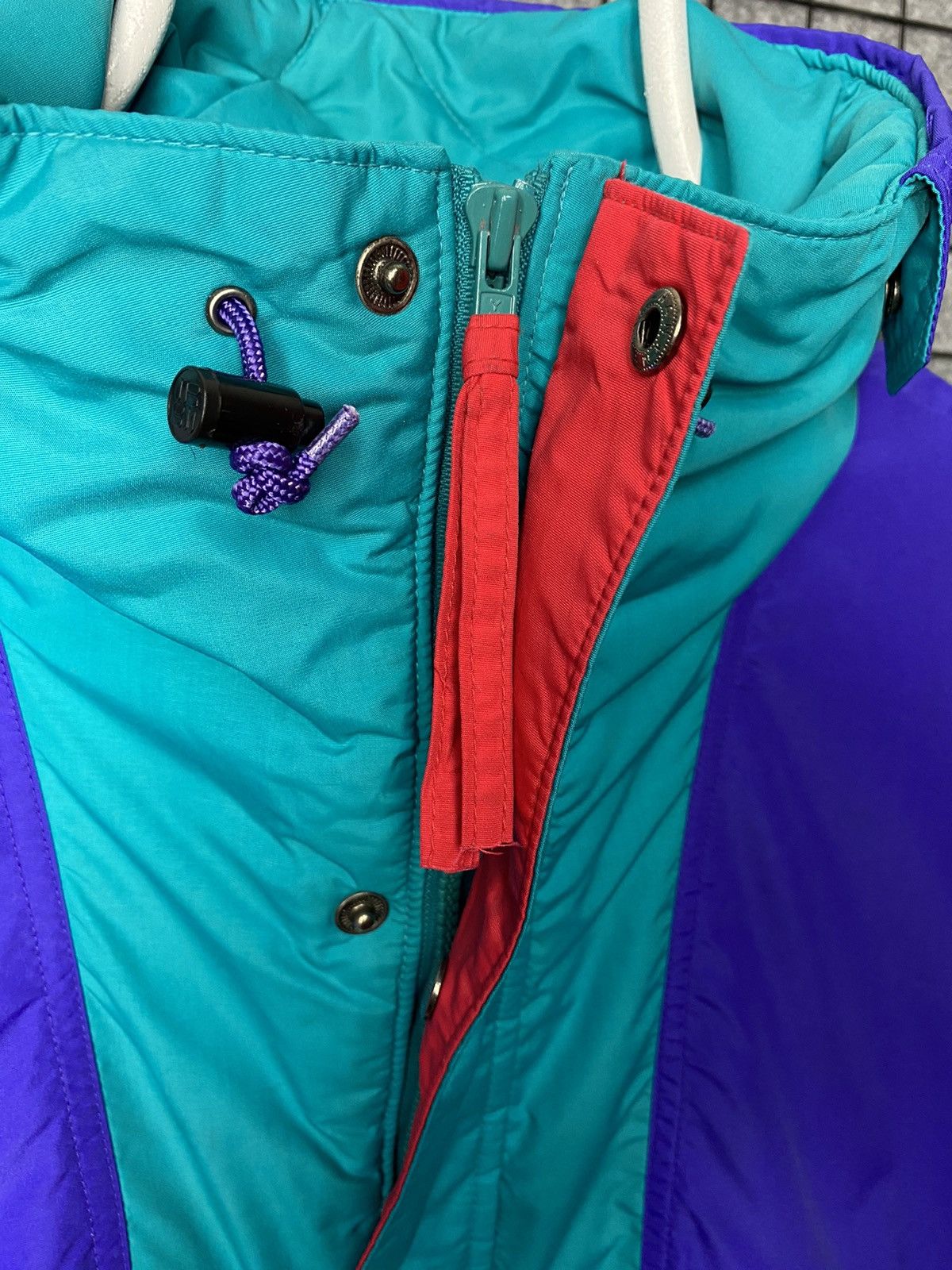 Columbia Columbia Vamoose 90s Nylon Colorblock Light Jacket Size XL Size US XL / EU 56 / 4 - 9 Thumbnail