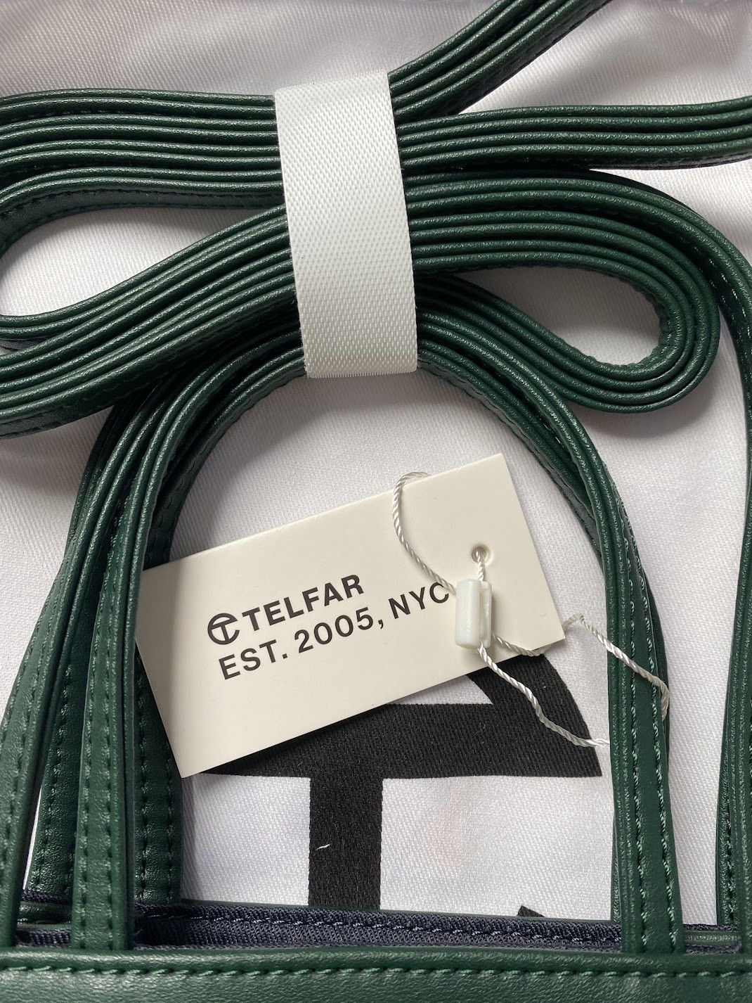 Telfar telfar small shopping bag tote-olive Size ONE SIZE - 3 Thumbnail