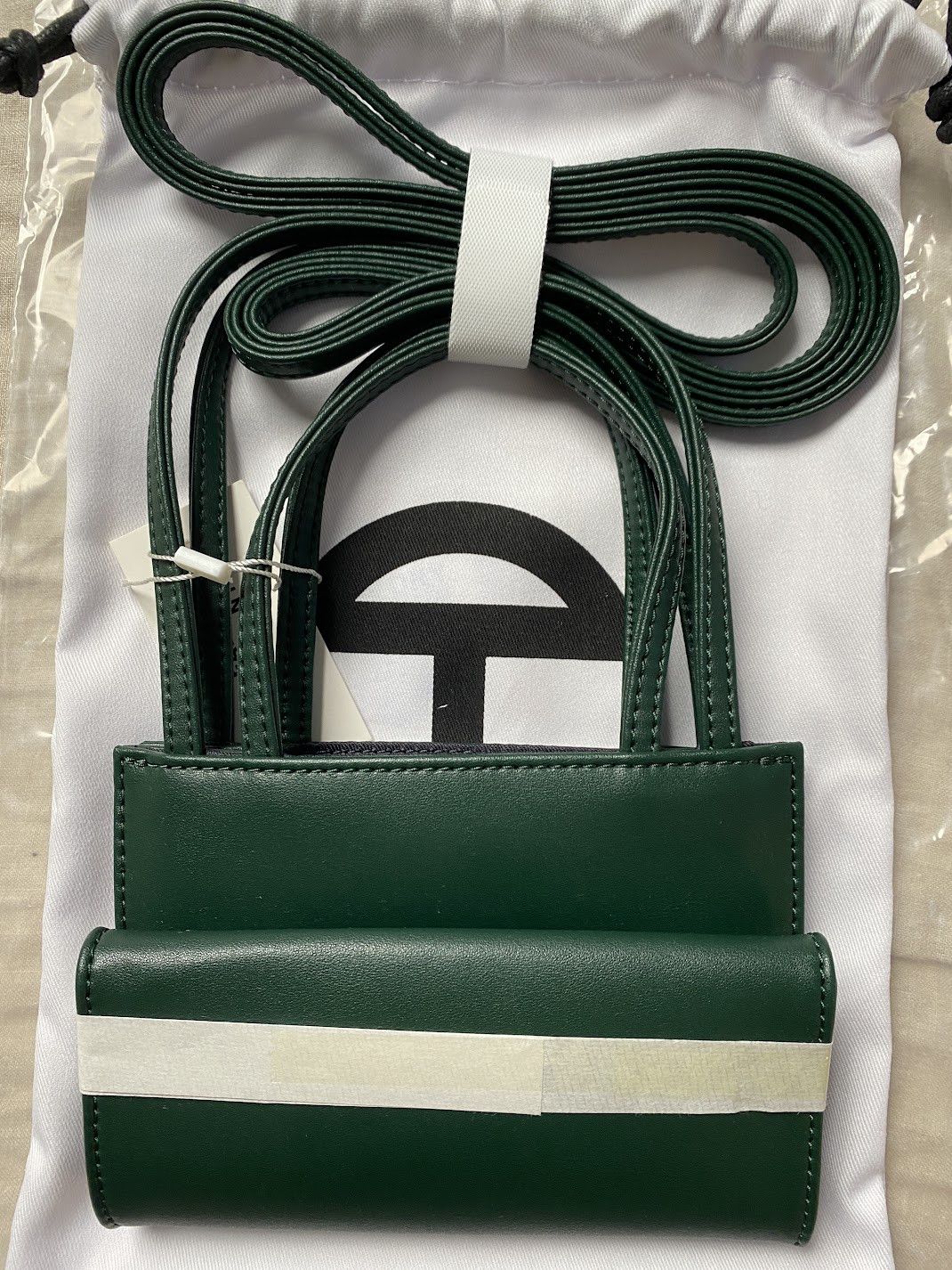 Telfar telfar small shopping bag tote-olive Size ONE SIZE - 2 Thumbnail