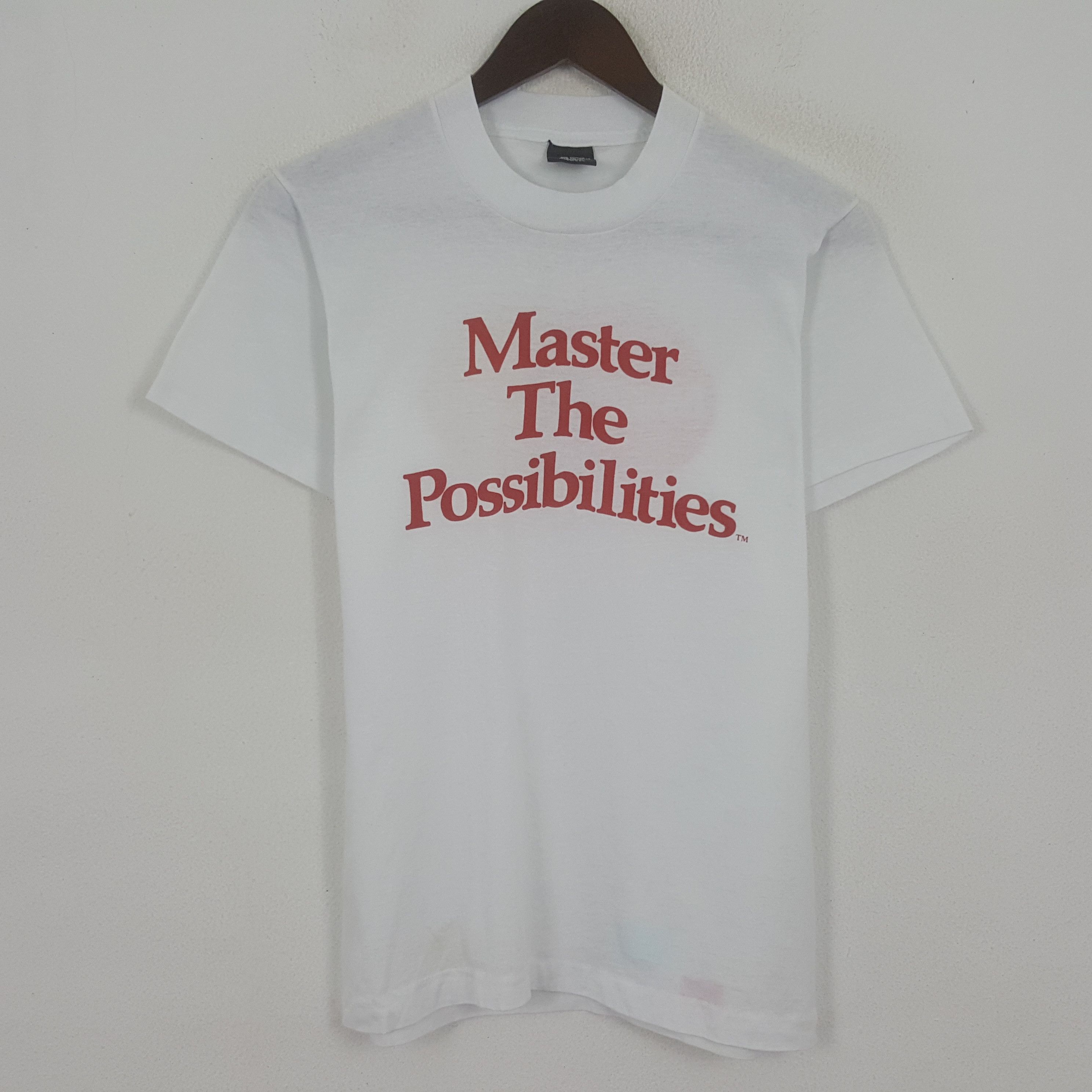 Vintage Master The Possibilities Master Card Tshirt