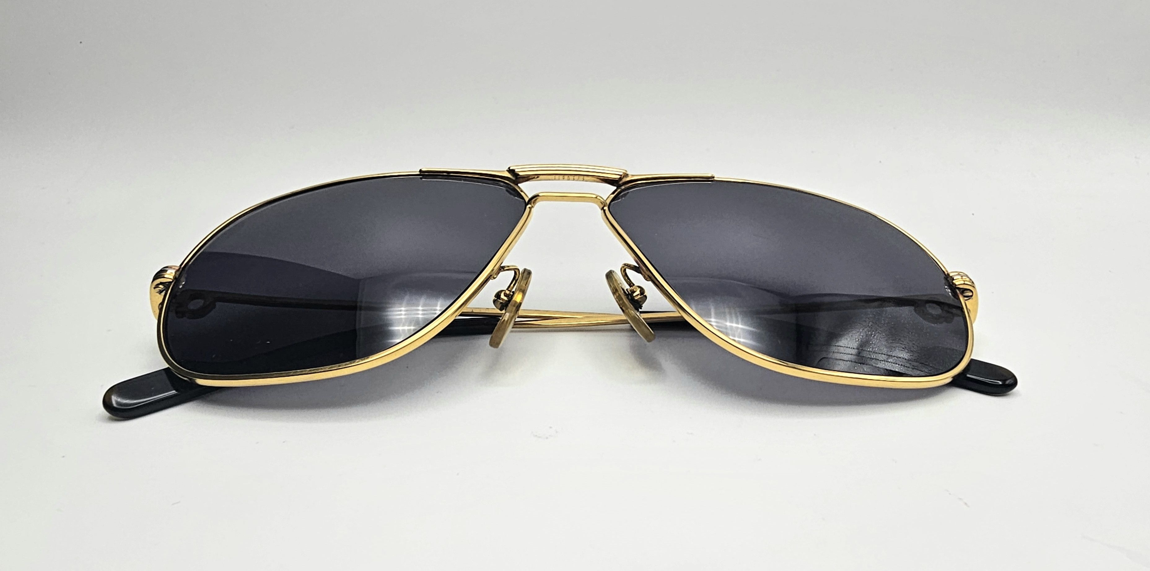 Cartier 🔴 Vintage Cartier Tank Louis Sunglasses Size ONE SIZE - 3 Thumbnail