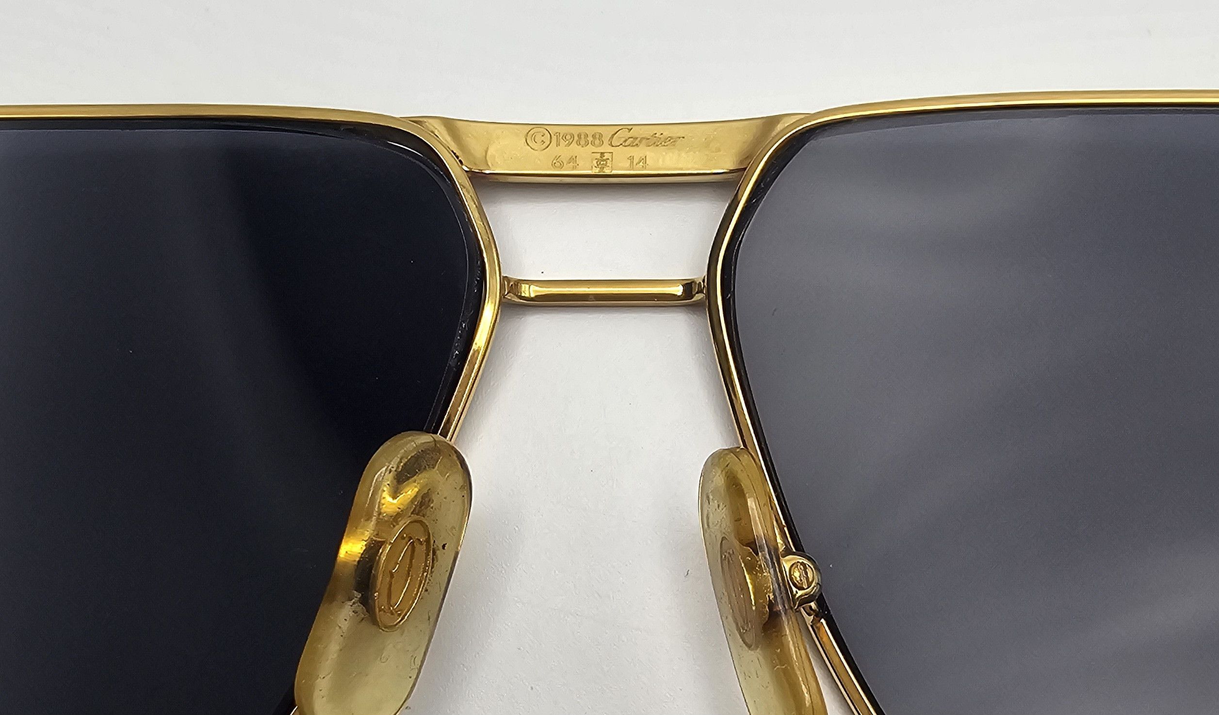 Cartier 🔴 Vintage Cartier Tank Louis Sunglasses Size ONE SIZE - 13 Thumbnail
