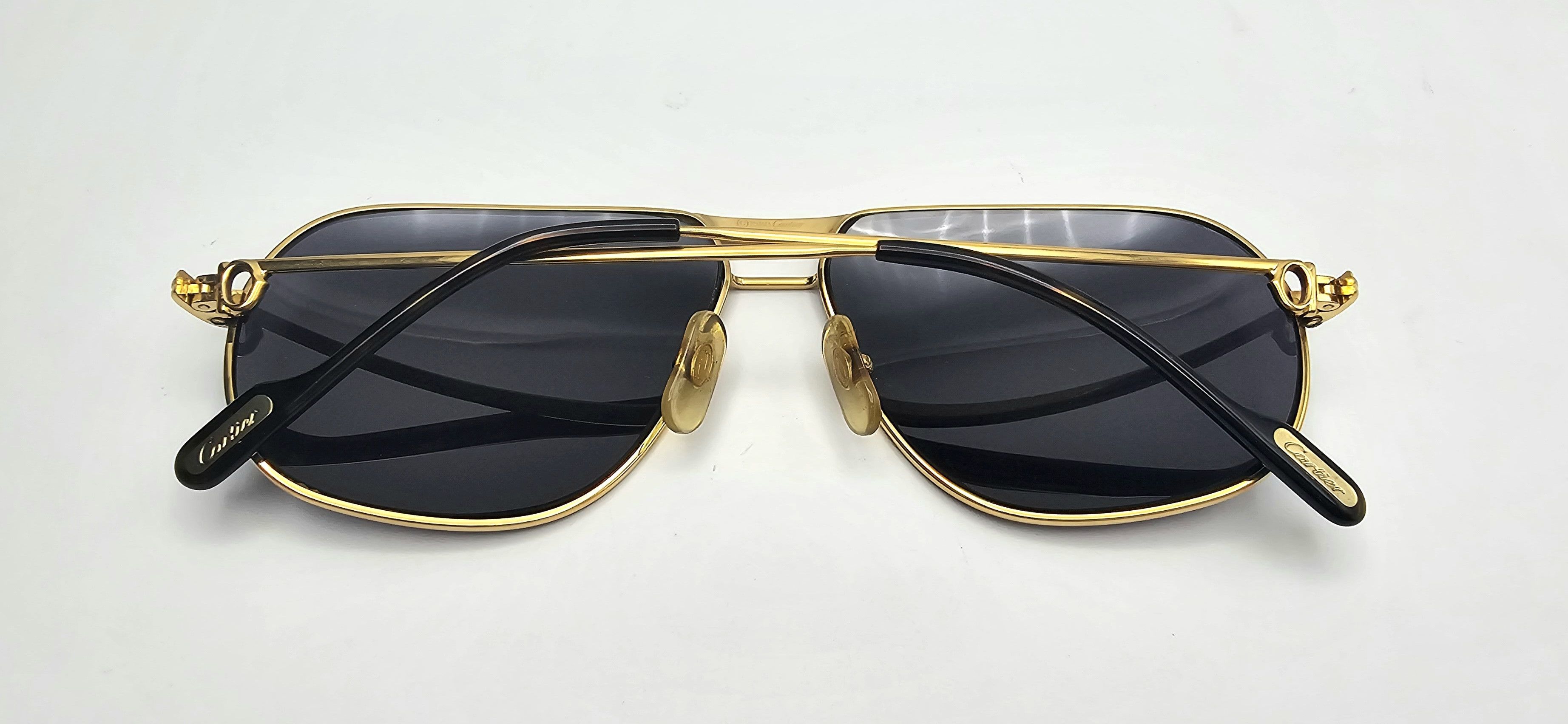 Cartier 🔴 Vintage Cartier Tank Louis Sunglasses Size ONE SIZE - 4 Thumbnail