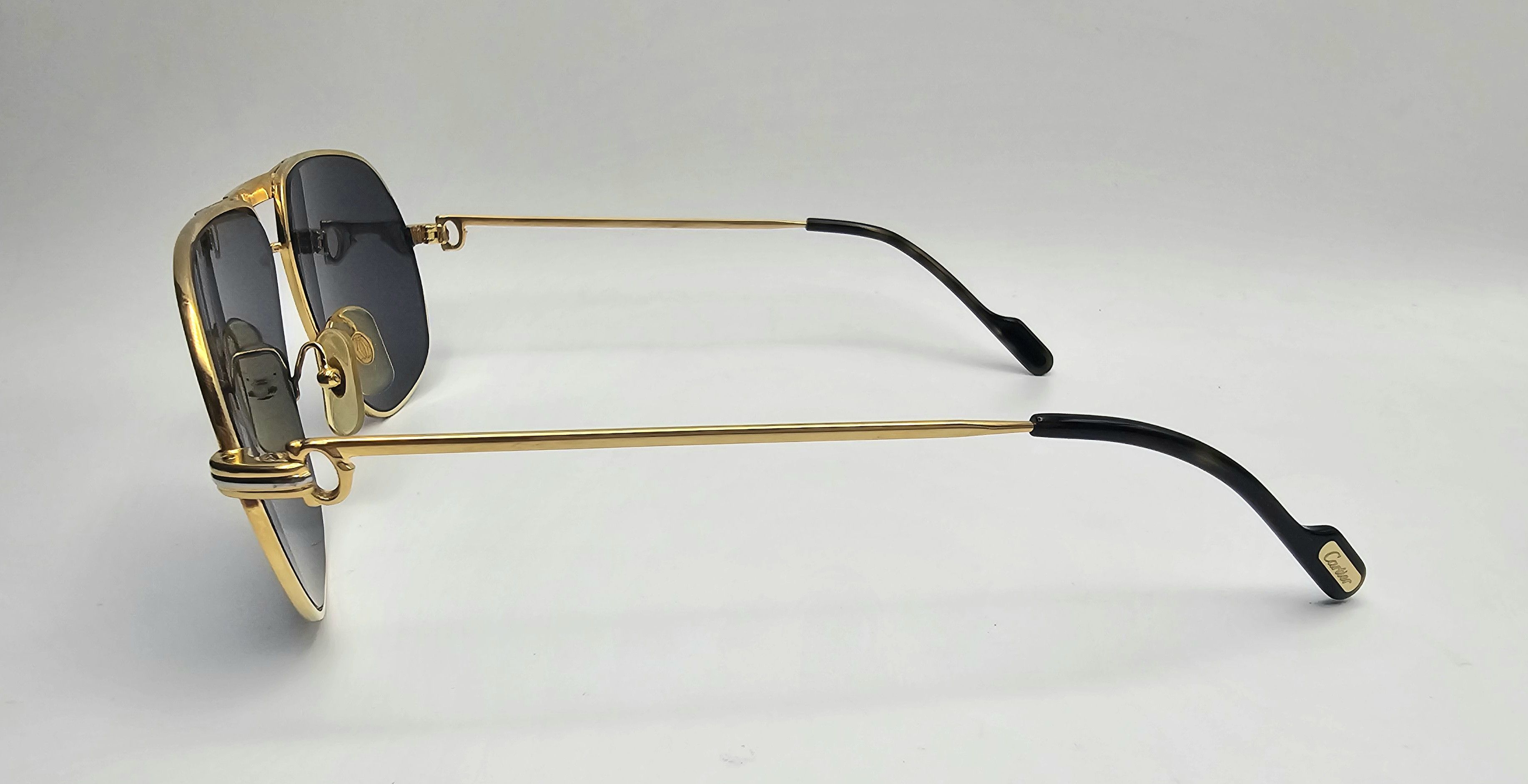 Cartier 🔴 Vintage Cartier Tank Louis Sunglasses Size ONE SIZE - 9 Thumbnail