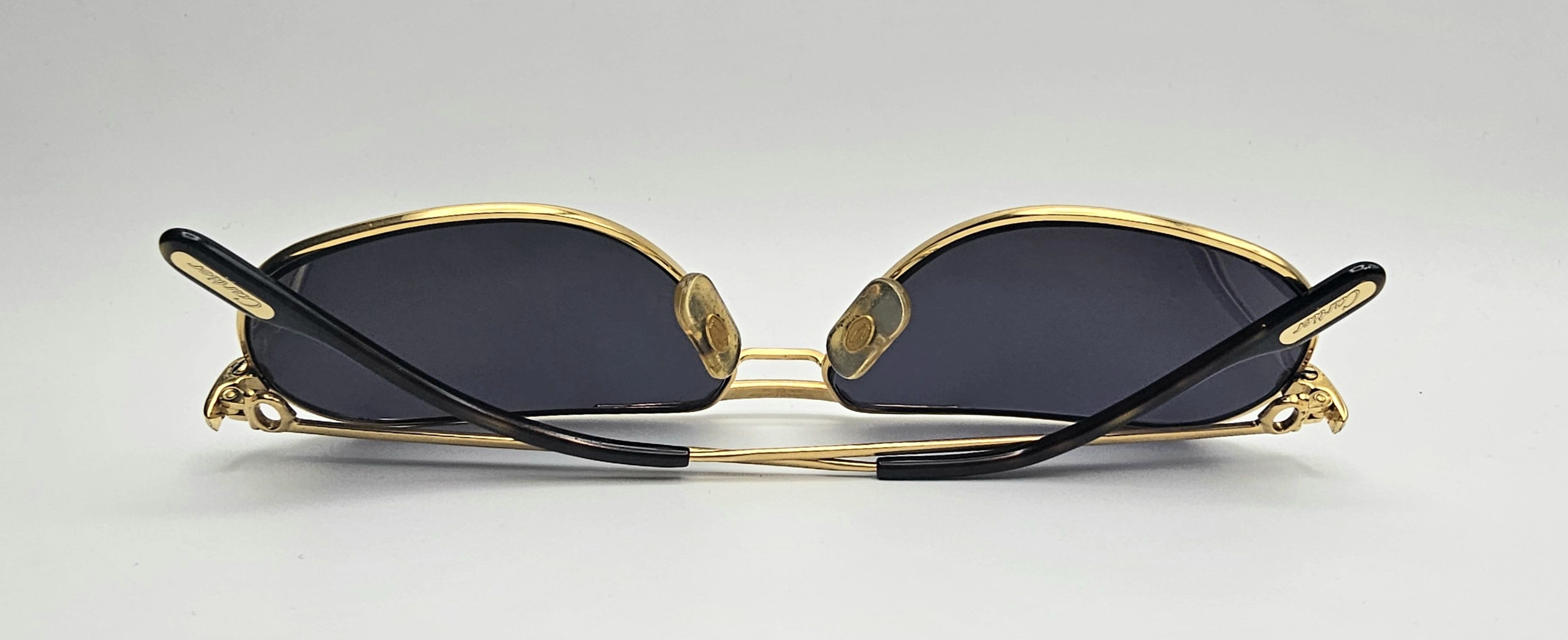 Cartier 🔴 Vintage Cartier Tank Louis Sunglasses Size ONE SIZE - 11 Thumbnail