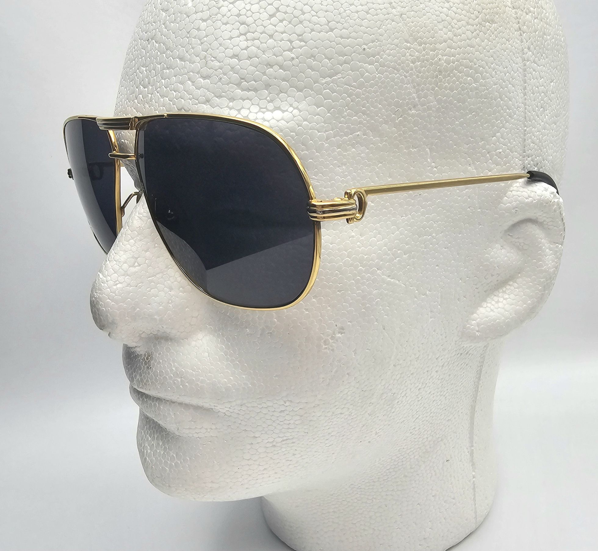 Cartier 🔴 Vintage Cartier Tank Louis Sunglasses Size ONE SIZE - 15 Thumbnail