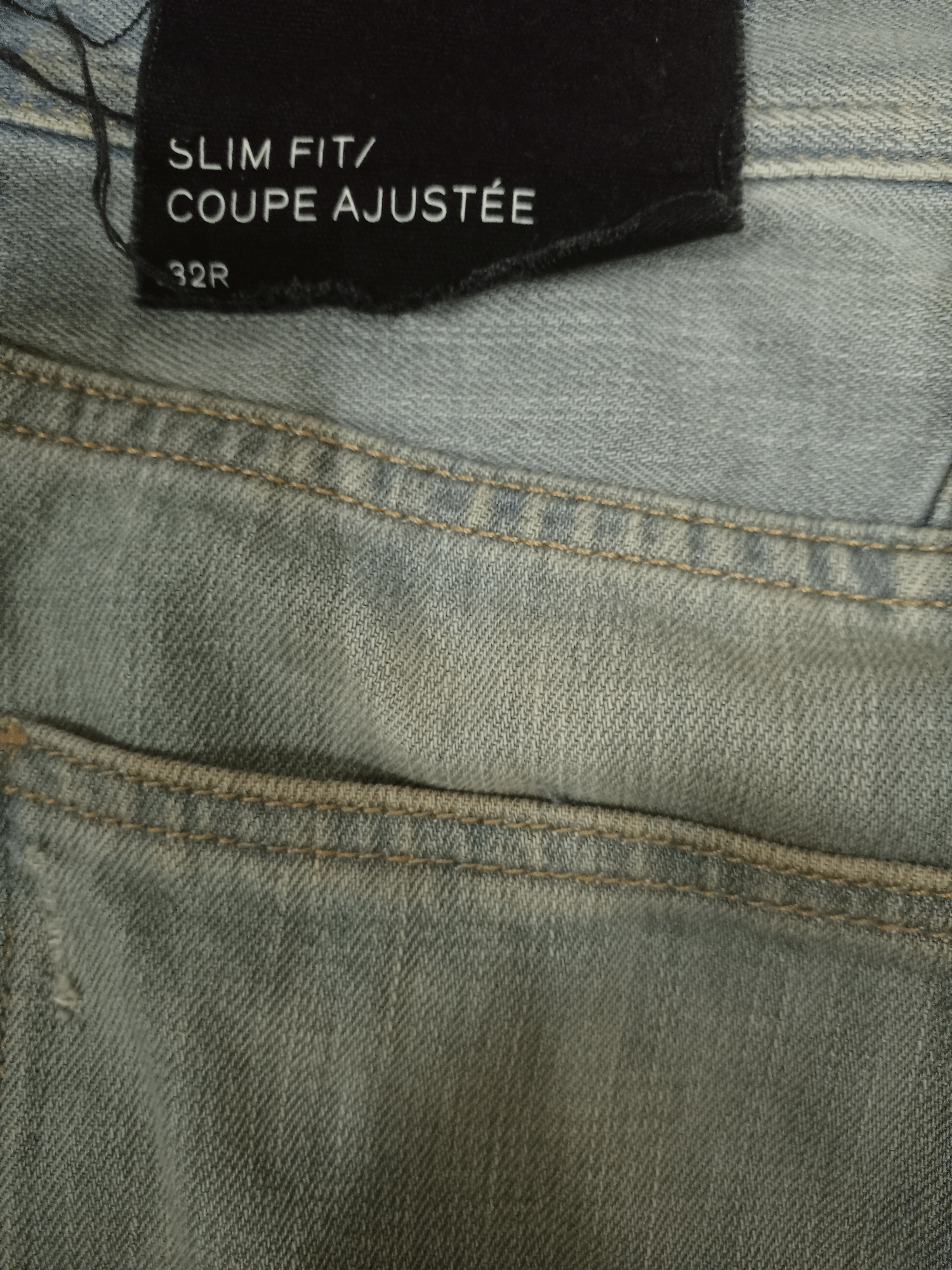 Armani × Armani Exchange Vintage Armani Exchange Distressed Jeans Size US 33 - 10 Thumbnail