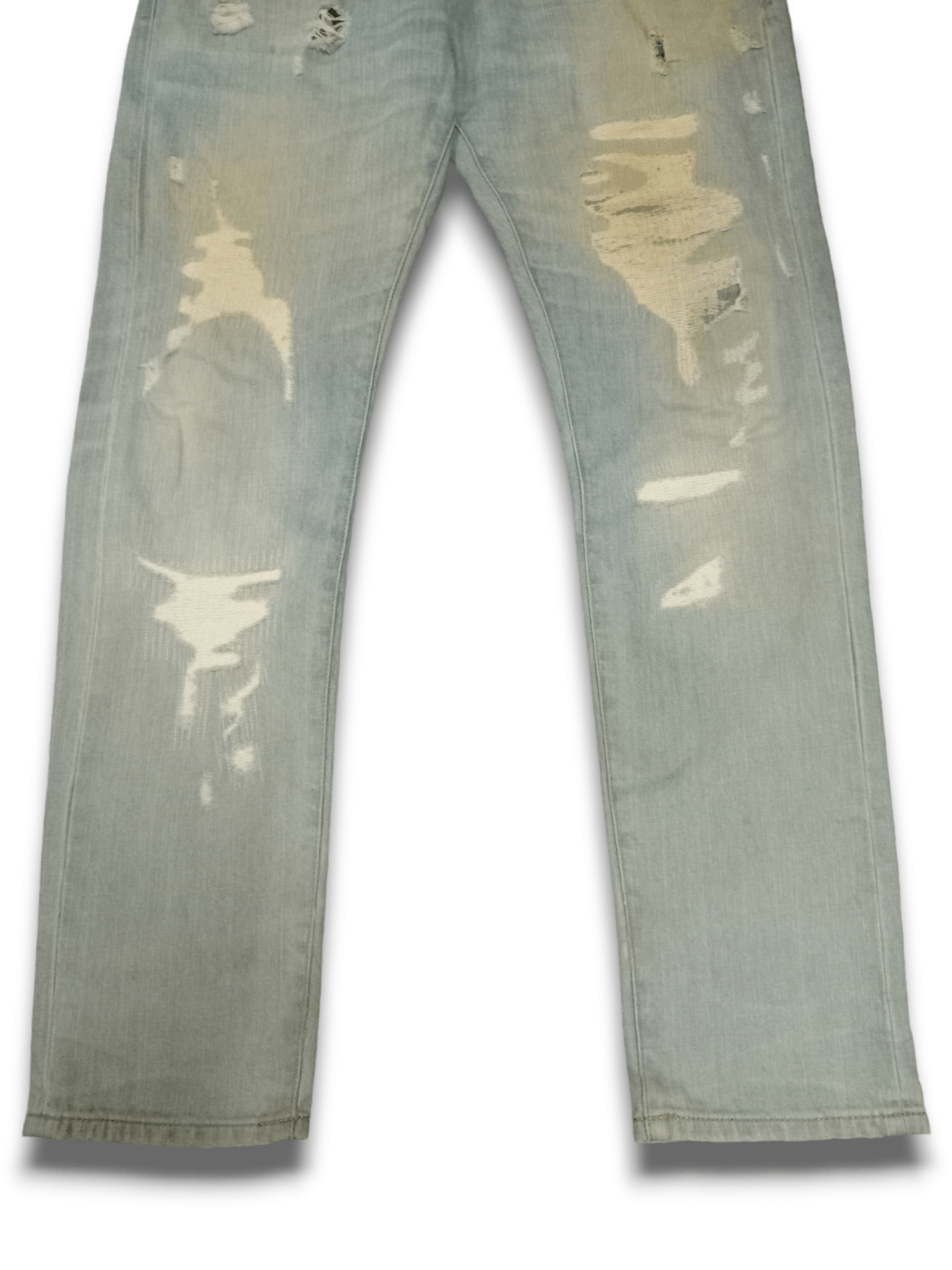 Armani × Armani Exchange Vintage Armani Exchange Distressed Jeans Size US 33 - 9 Thumbnail
