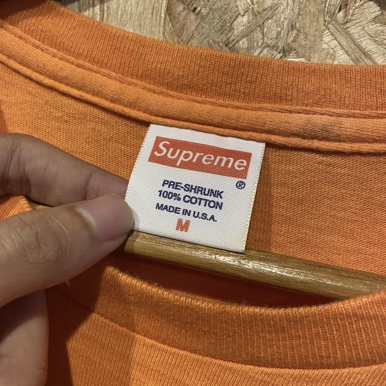 Supreme Supreme Celeste Eagle Orange Tee Size US M / EU 48-50 / 2 - 5 Thumbnail