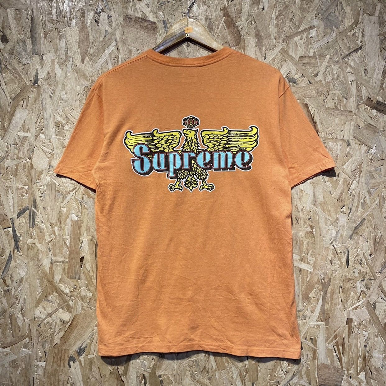 Supreme Supreme Celeste Eagle Orange Tee Size US M / EU 48-50 / 2 - 1 Thumbnail
