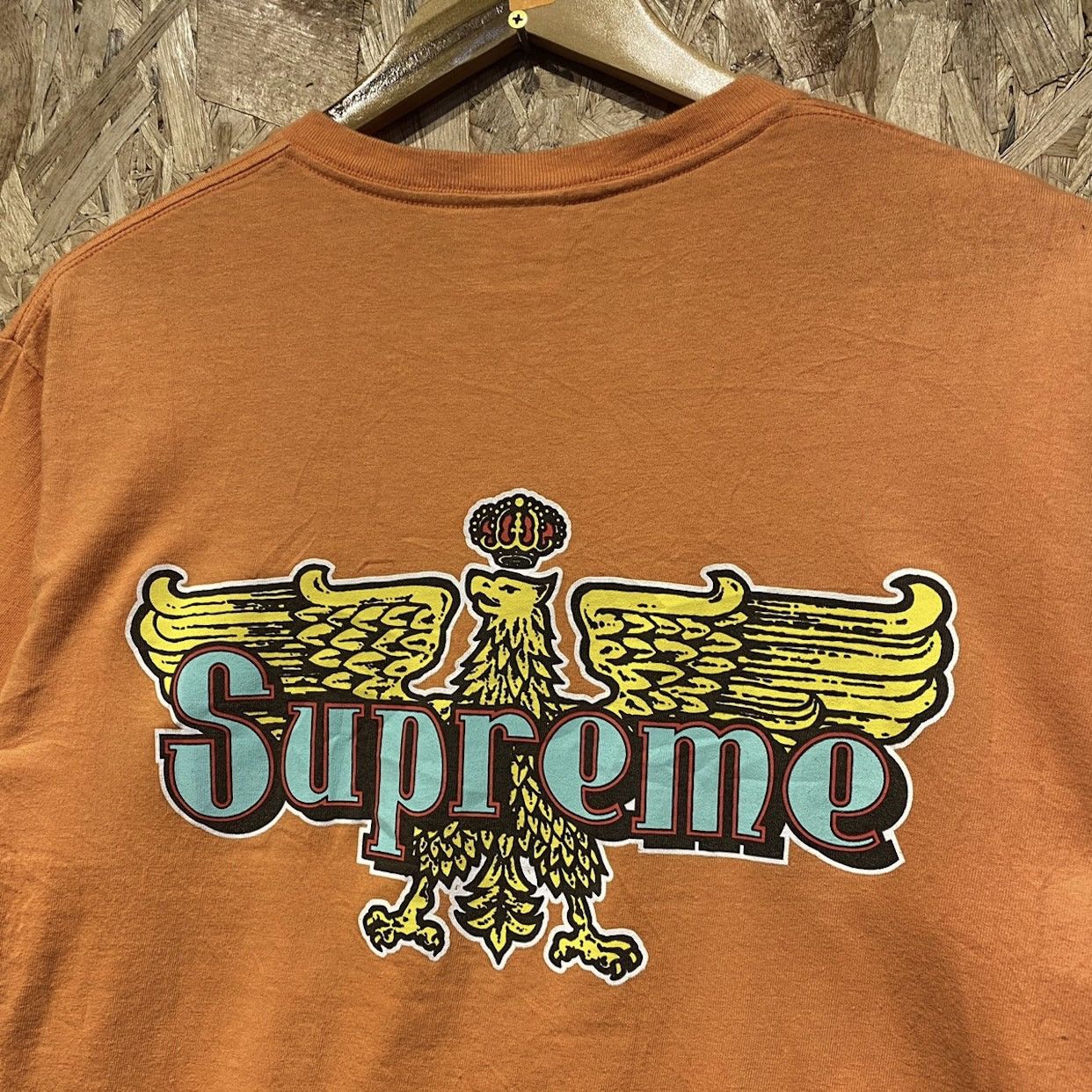 Supreme Supreme Celeste Eagle Orange Tee Size US M / EU 48-50 / 2 - 3 Thumbnail
