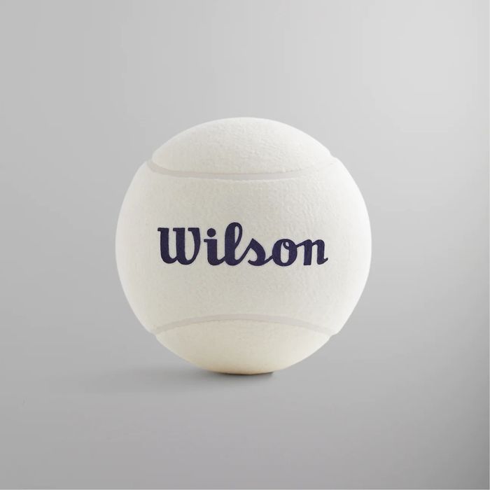 Kith Kith for Wilson Tennis 2023 Jumbo Tennis Ball- White 🎾 | Grailed