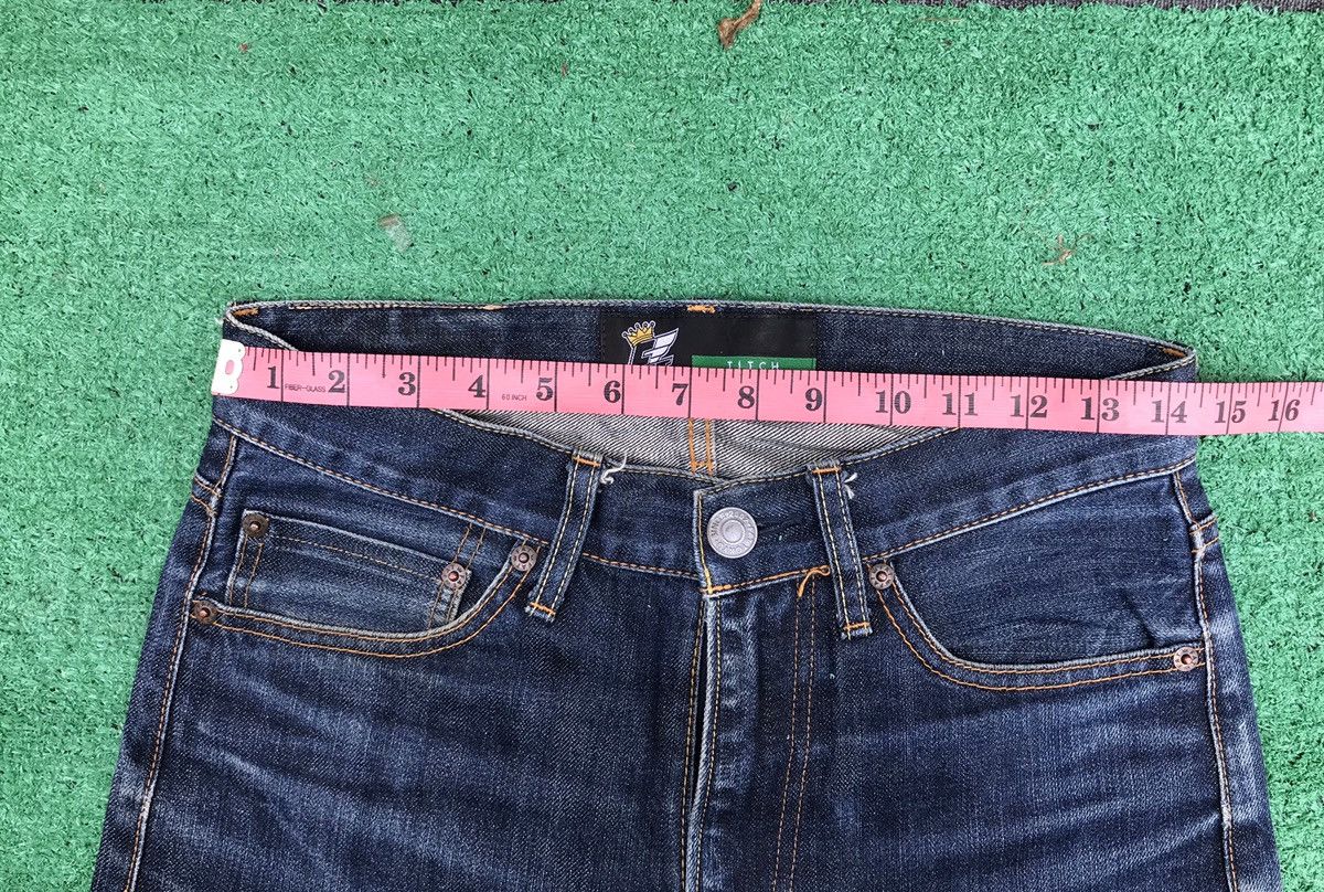 Hysteric Glamour Distressed Raw Denim By Fat Japan Size US 29 - 7 Thumbnail